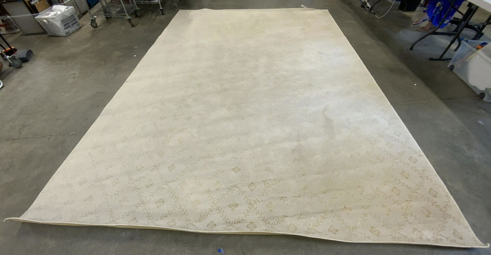 Floral & Foliage Patterned Oversized Area Rug (1 of 9)