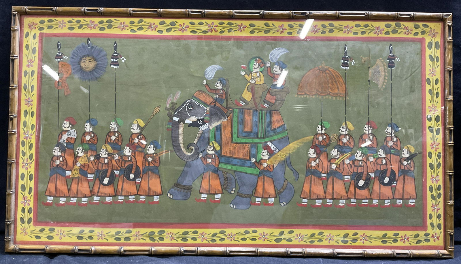 South Asian Style Gouache Painting (1 of 6)