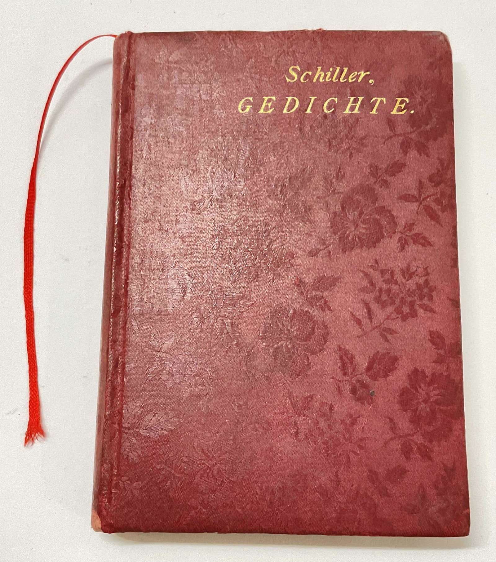 Antq Miniature Book, Gedichte, Schiller (1 of 6)