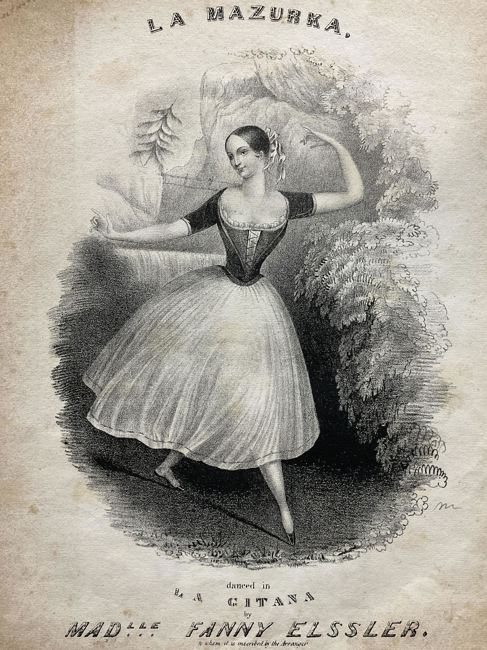 Vintage La Mazurka Sheet Music Booklet (1 of 6)