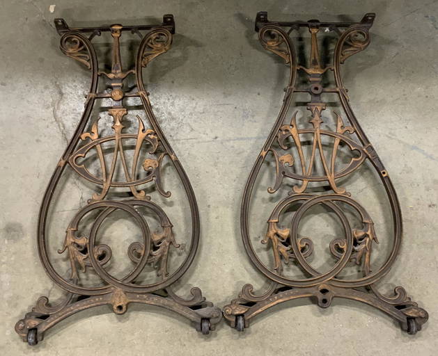 Willcox & Gibbs Cast Iron Sewing Machine Legs