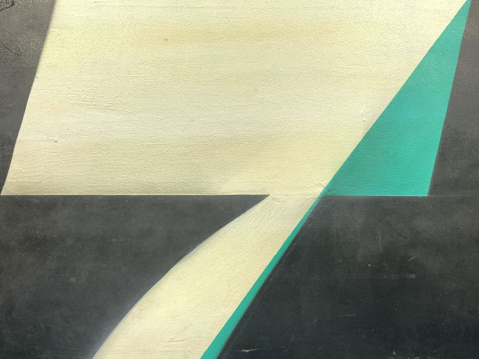 Signed Chappel Abstract Acrylic On Canvas (1 of 8)