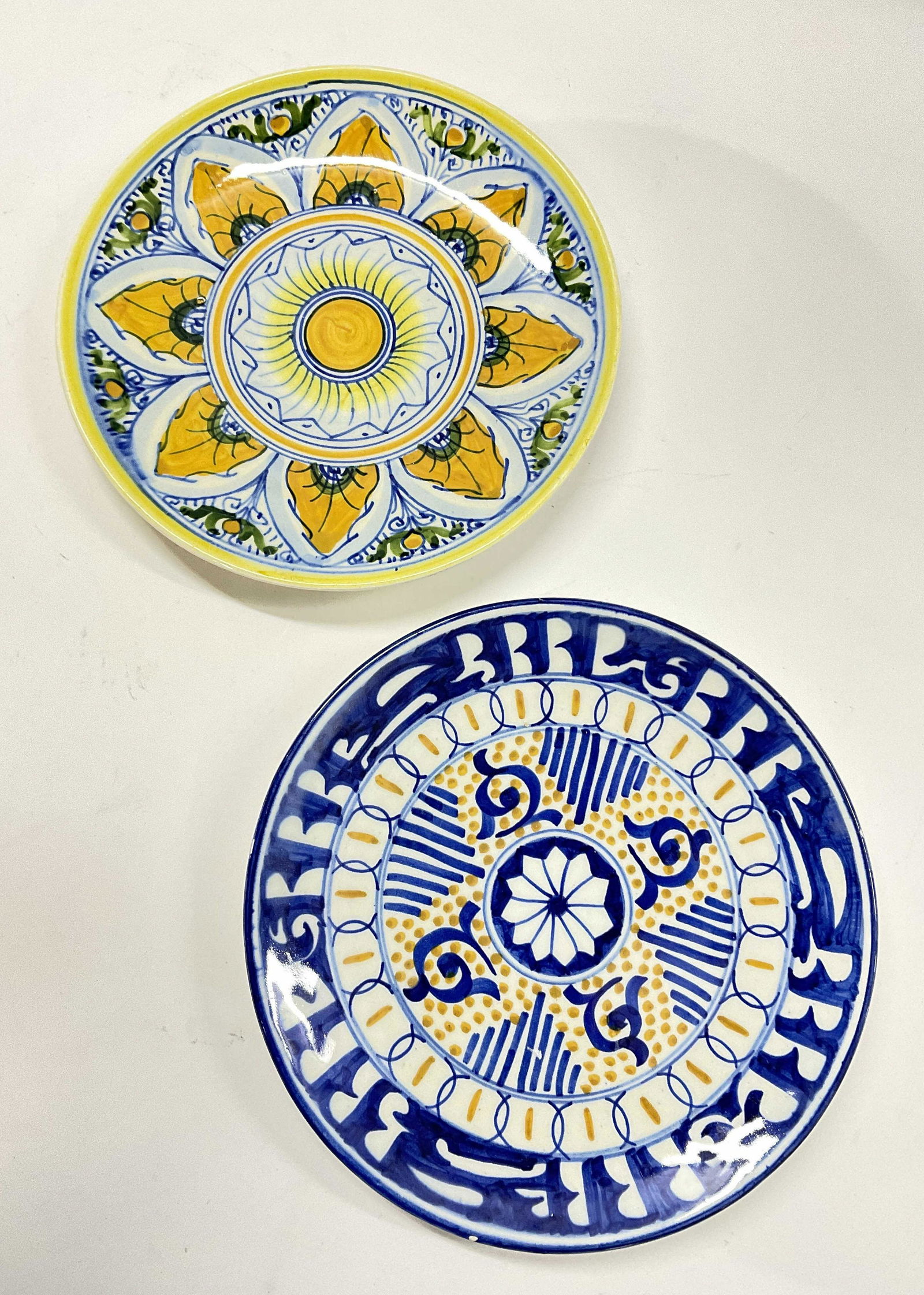 Decorative Ceramic Plates, Spain (1 of 6)