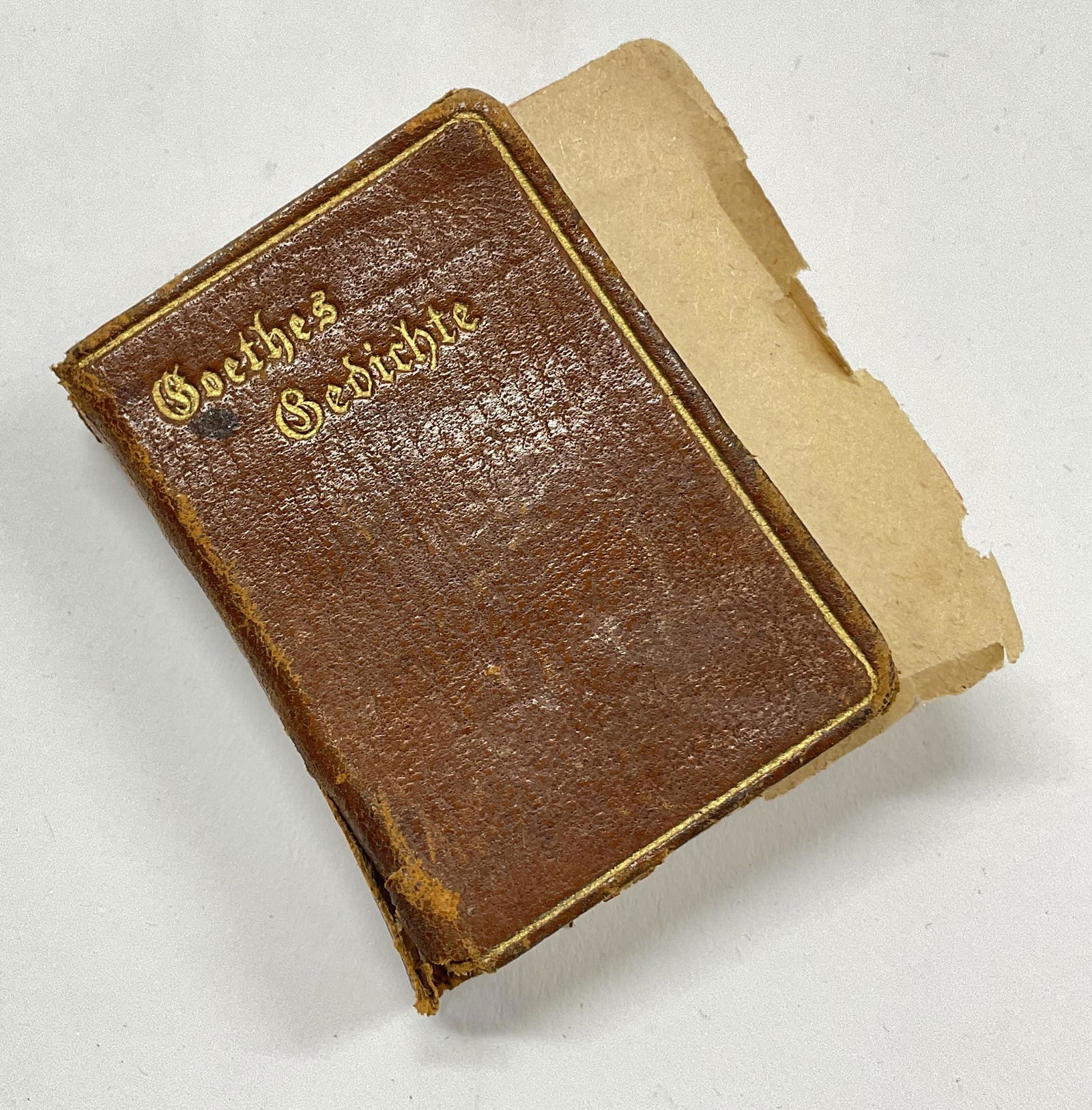 Antq Miniature Book, Goethes Poems, 1912 (1 of 6)