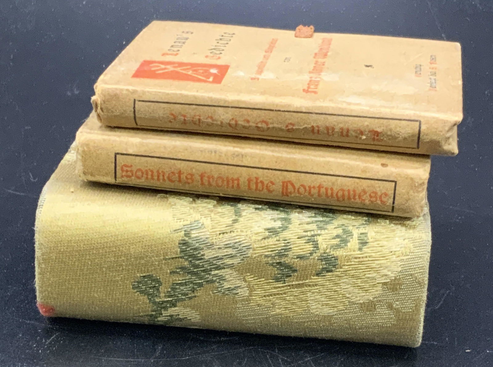 Lot 2 Antique Miniature Books W/ Case (1 of 12)