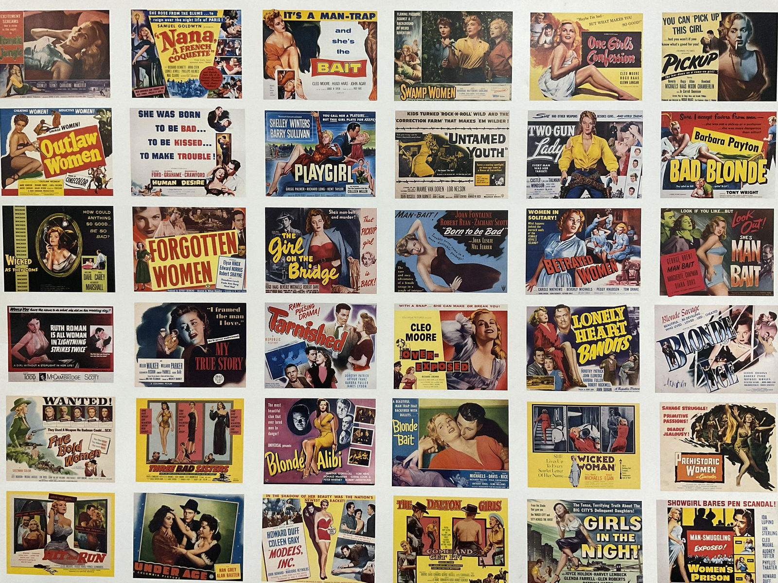 Set 3 Vintage Move Poster Offset Lithographs (1 of 6)