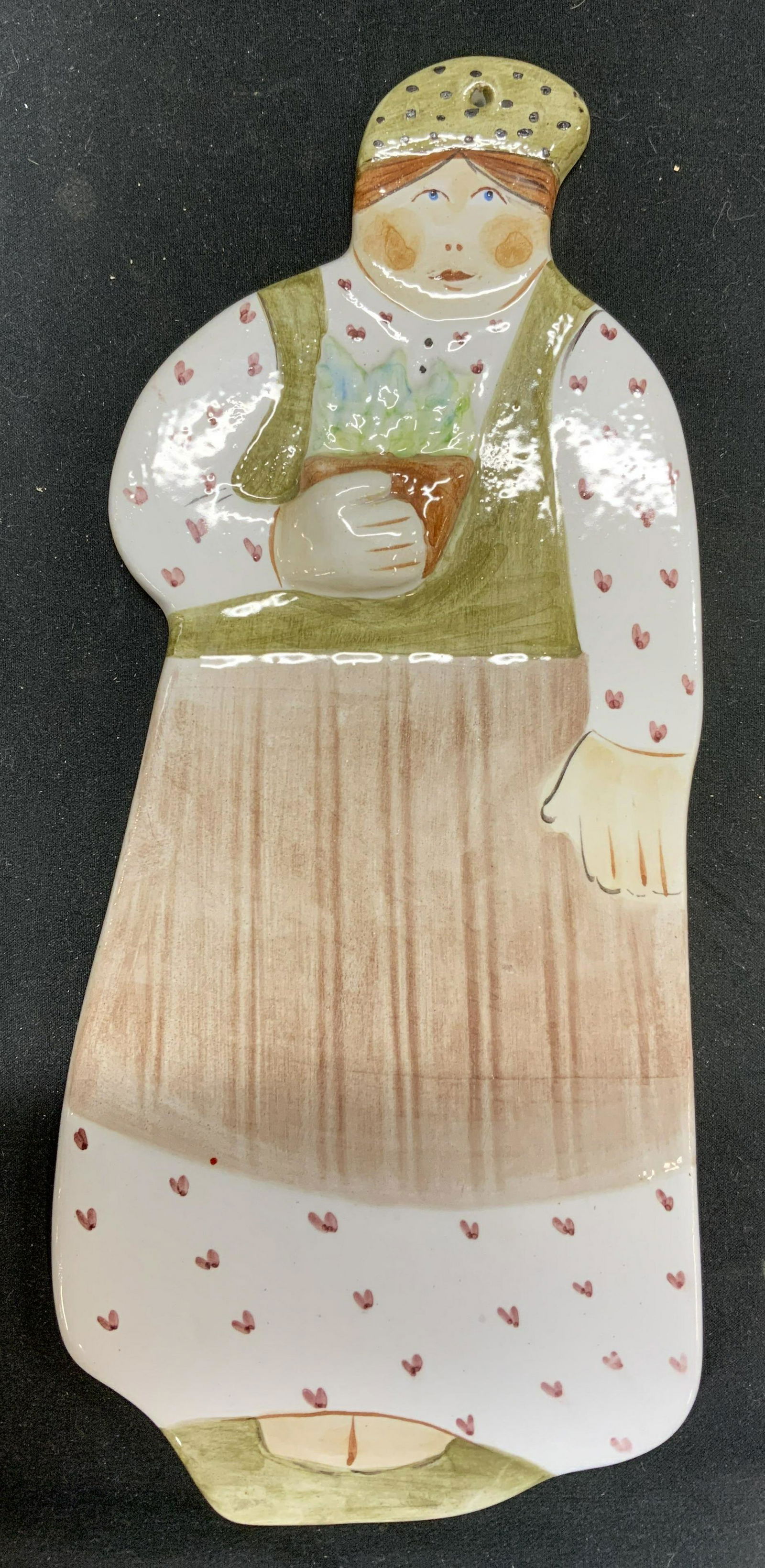 ALCOBACA Art Pottery Figural Wall Decor (1 of 4)