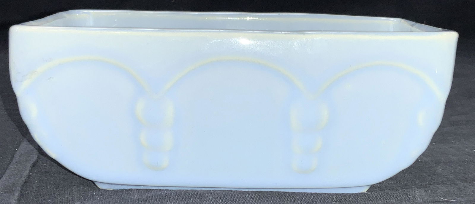 Baby Blue Glazed Ceramic Planter (1 of 5)