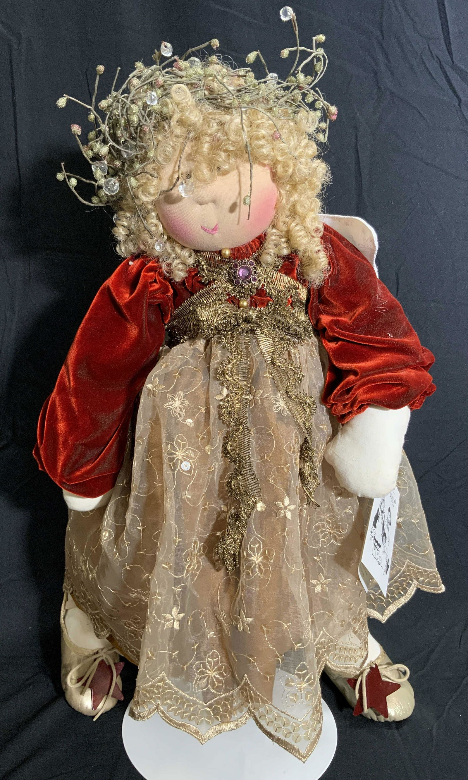 LITTLE SOULS C 2003 Truffles 16/250 LE Fabric Doll (1 of 13)