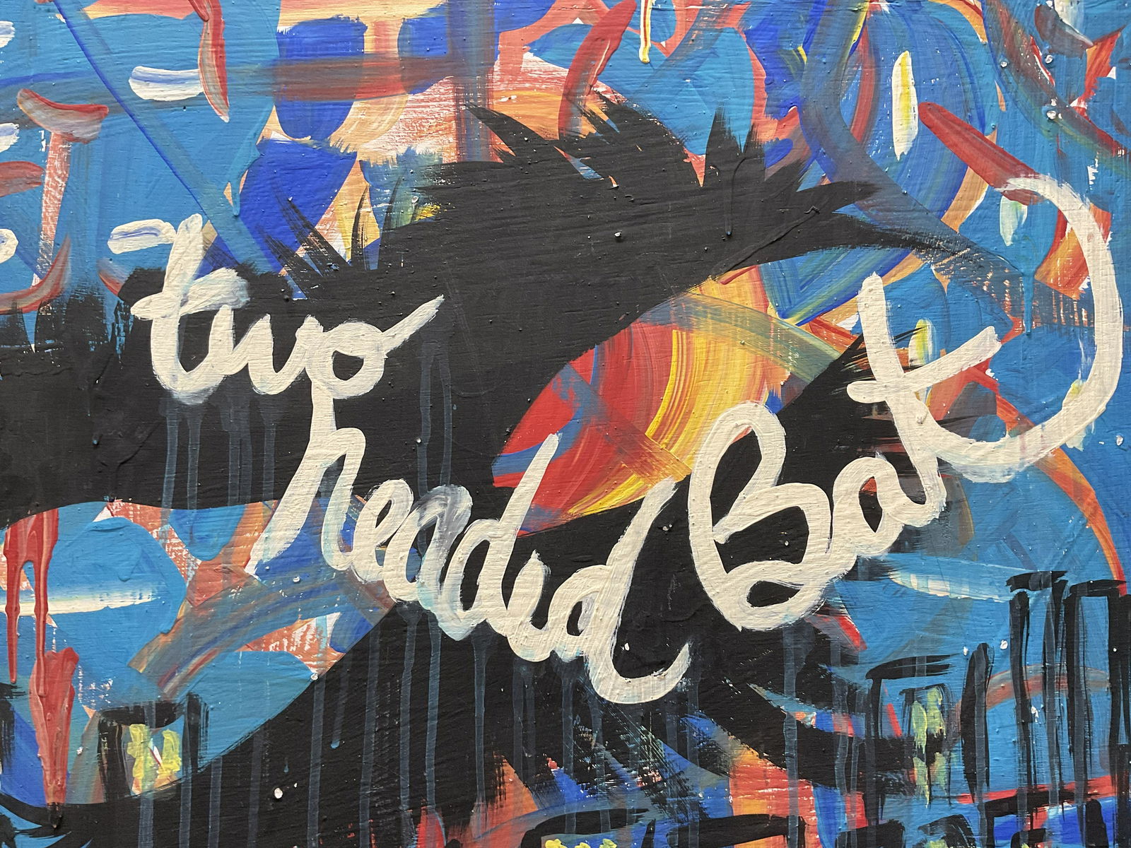 Double Sided Abstract Painting (1 of 5)