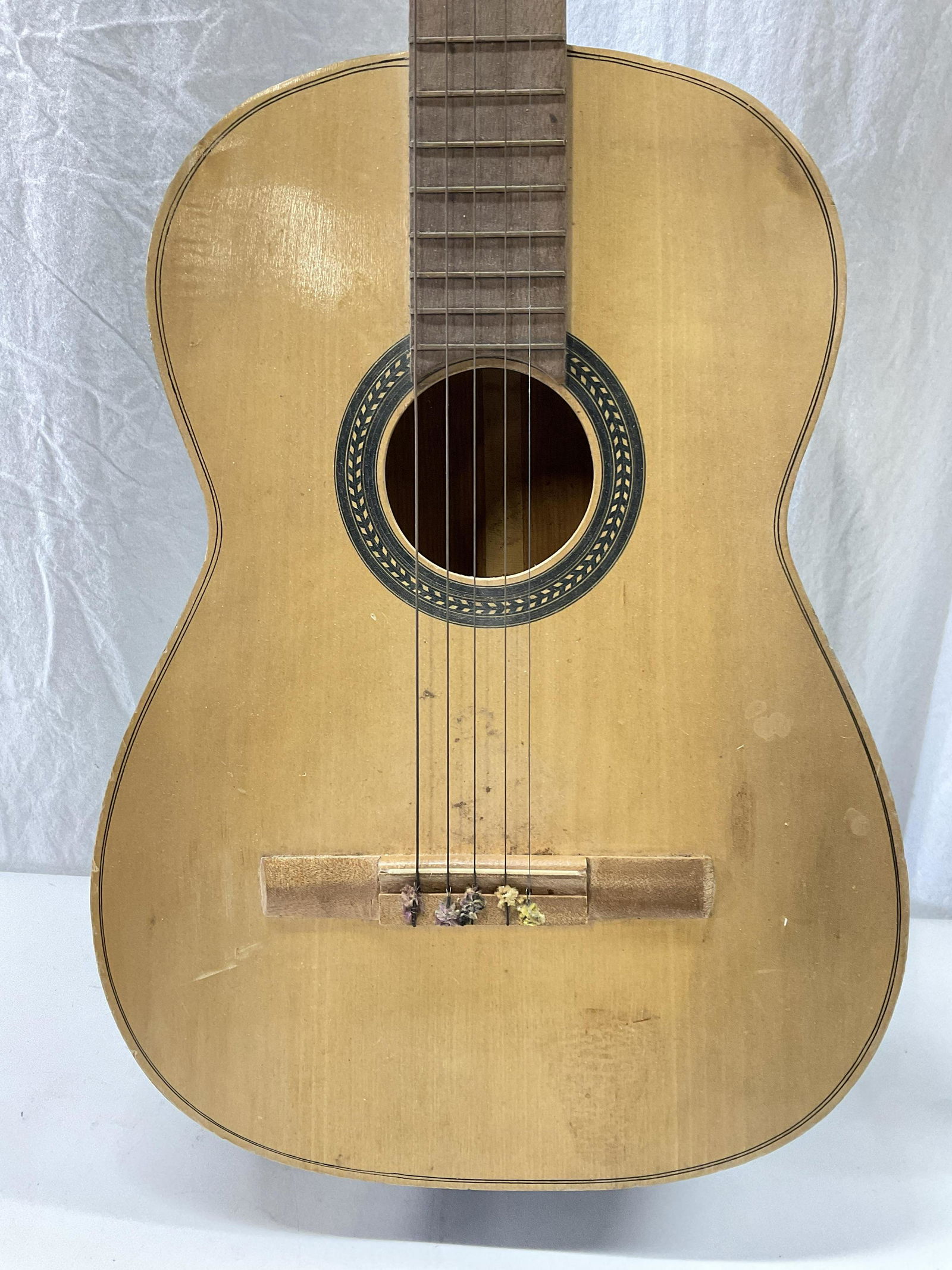 Metal String Adult Sized Guitar, Mexico (1 of 10)