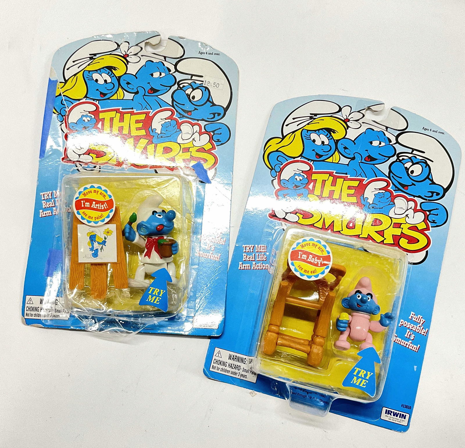 Vintage NWT The Smurfs Posable Figurines Toy (1 of 5)