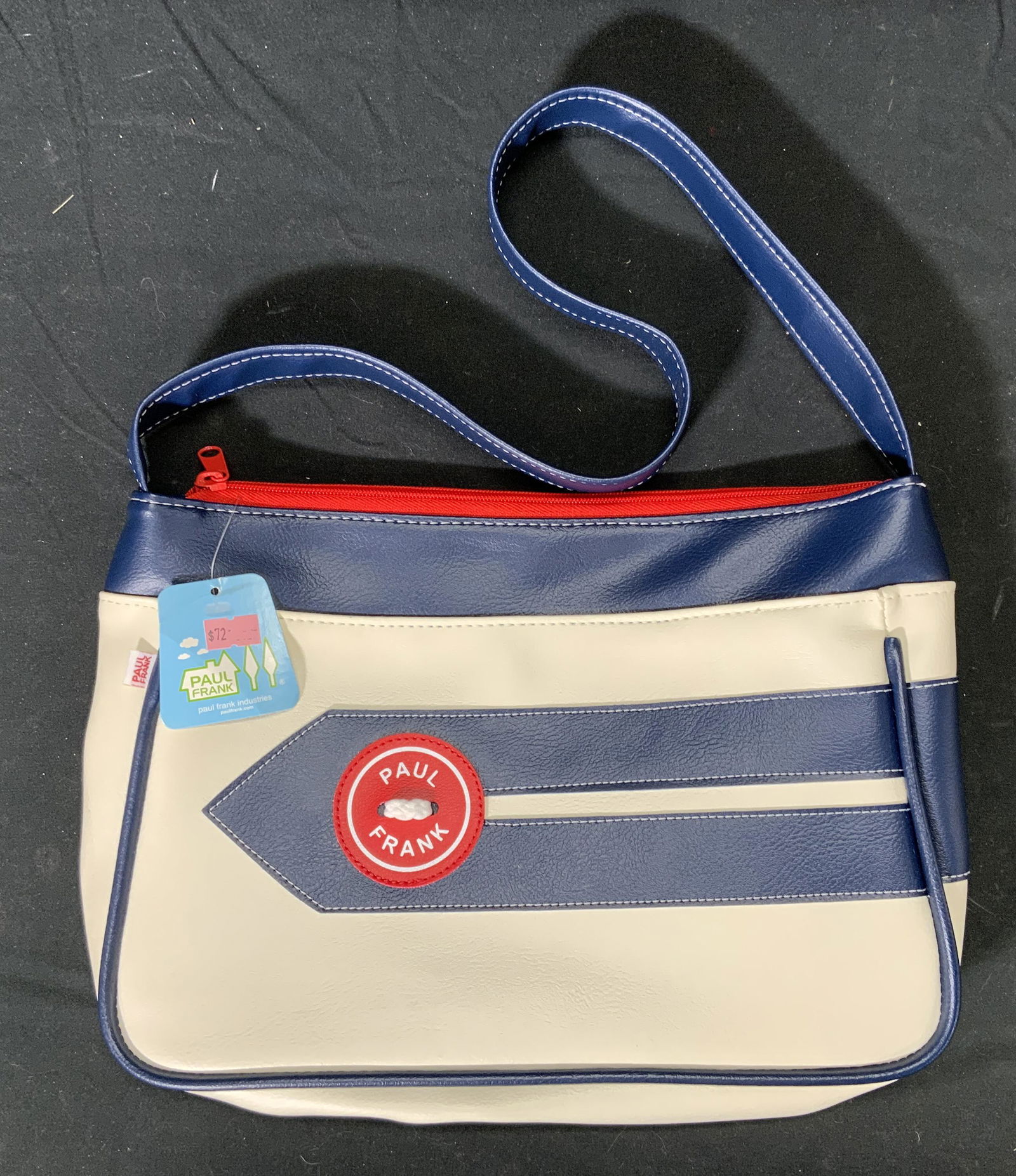 PAUL FRANK Vintage Button Motif Shoulder Bag NWT (1 of 4)