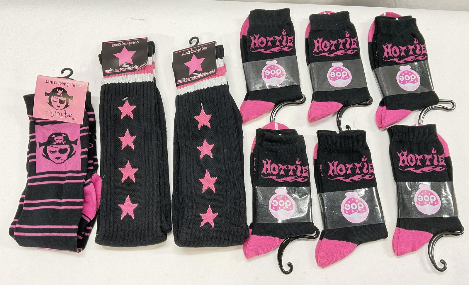 Lot 9 Socks, Knee High & Ankle Length NWT (1 of 4)