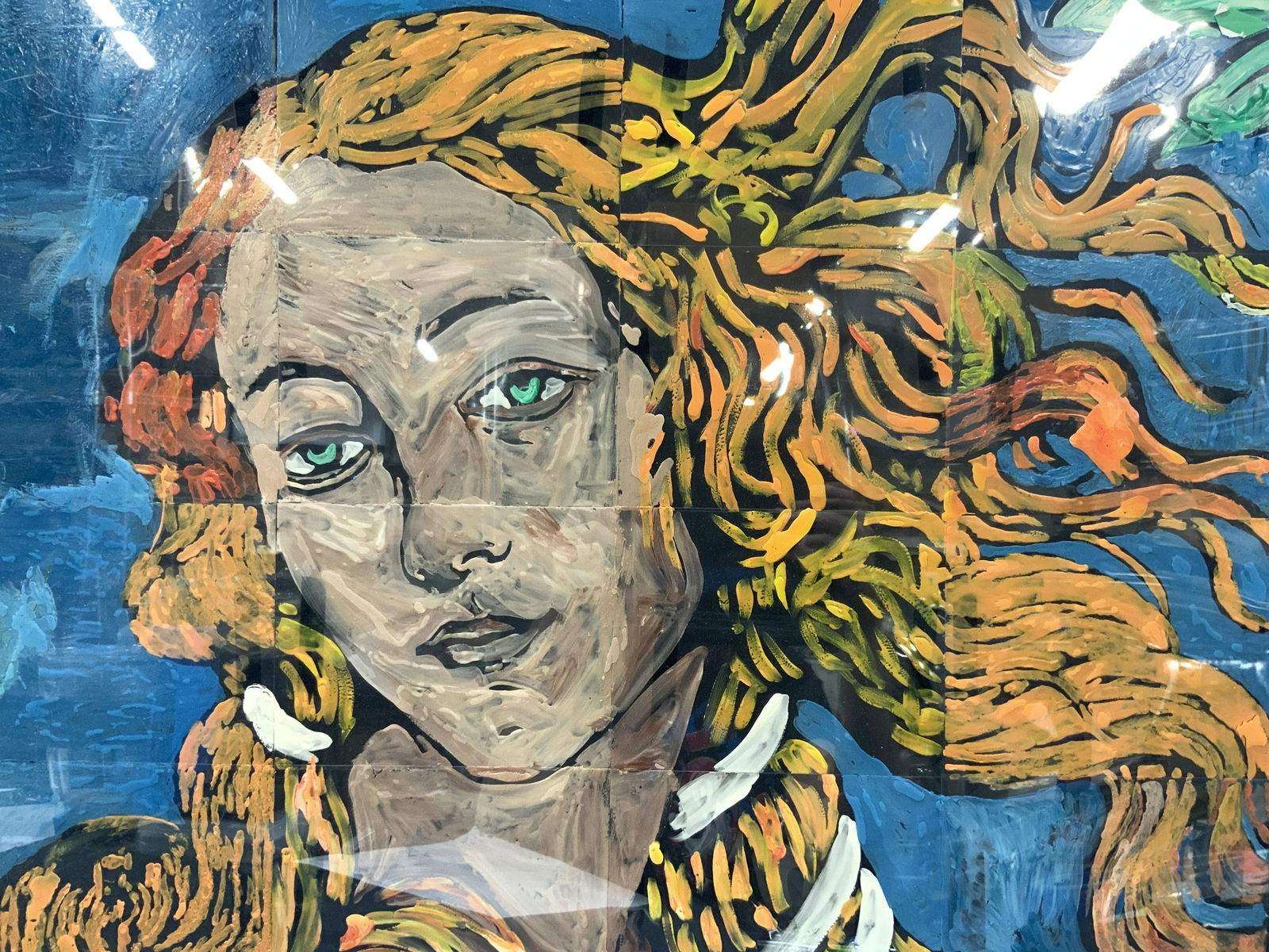 The Birth Of Venus Painting on Acrylic Plexiglas (1 of 9)