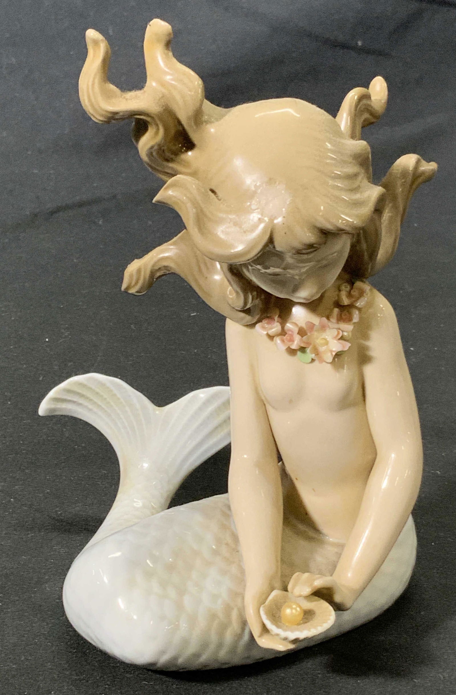 LLADRO Mirage Mermaid Porcelain Figurine, Spain (1 of 5)