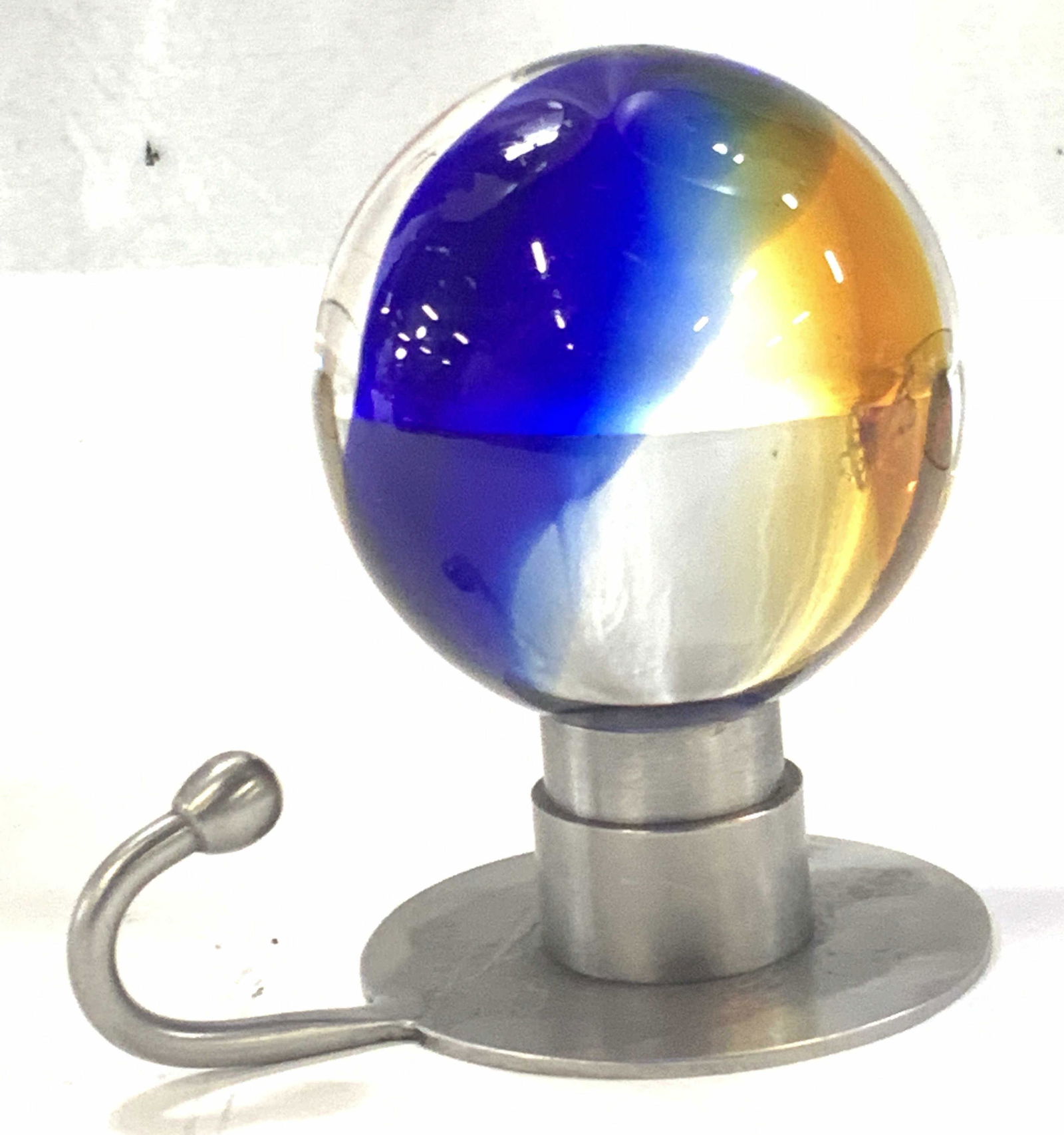 Vintage Colored Glass Orb Tabletop Ornament (1 of 8)