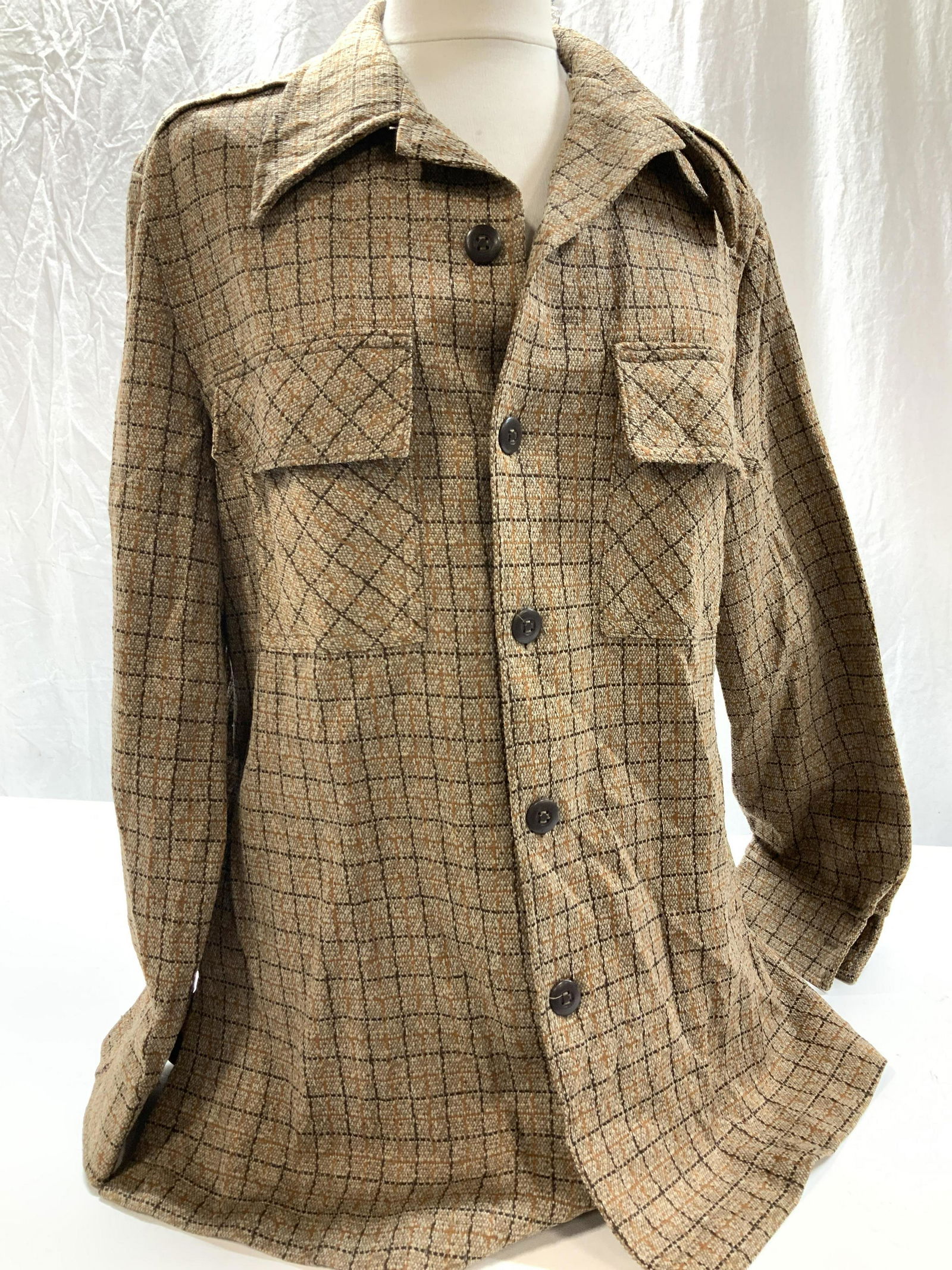 LEE Mid Century Plaid Blazer Jacket (1 of 6)