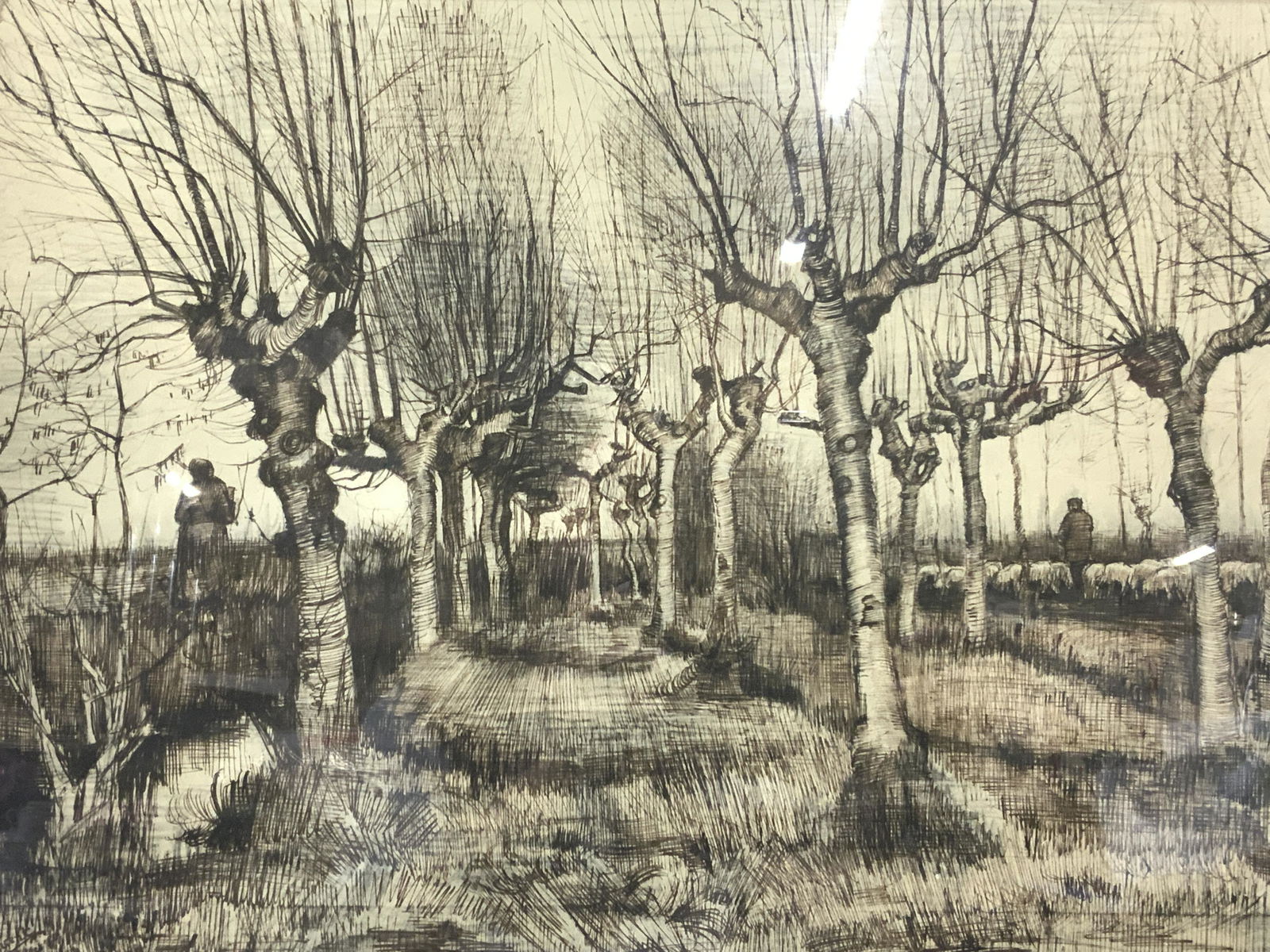 Expressionist Landscape Lithograph (1 of 5)