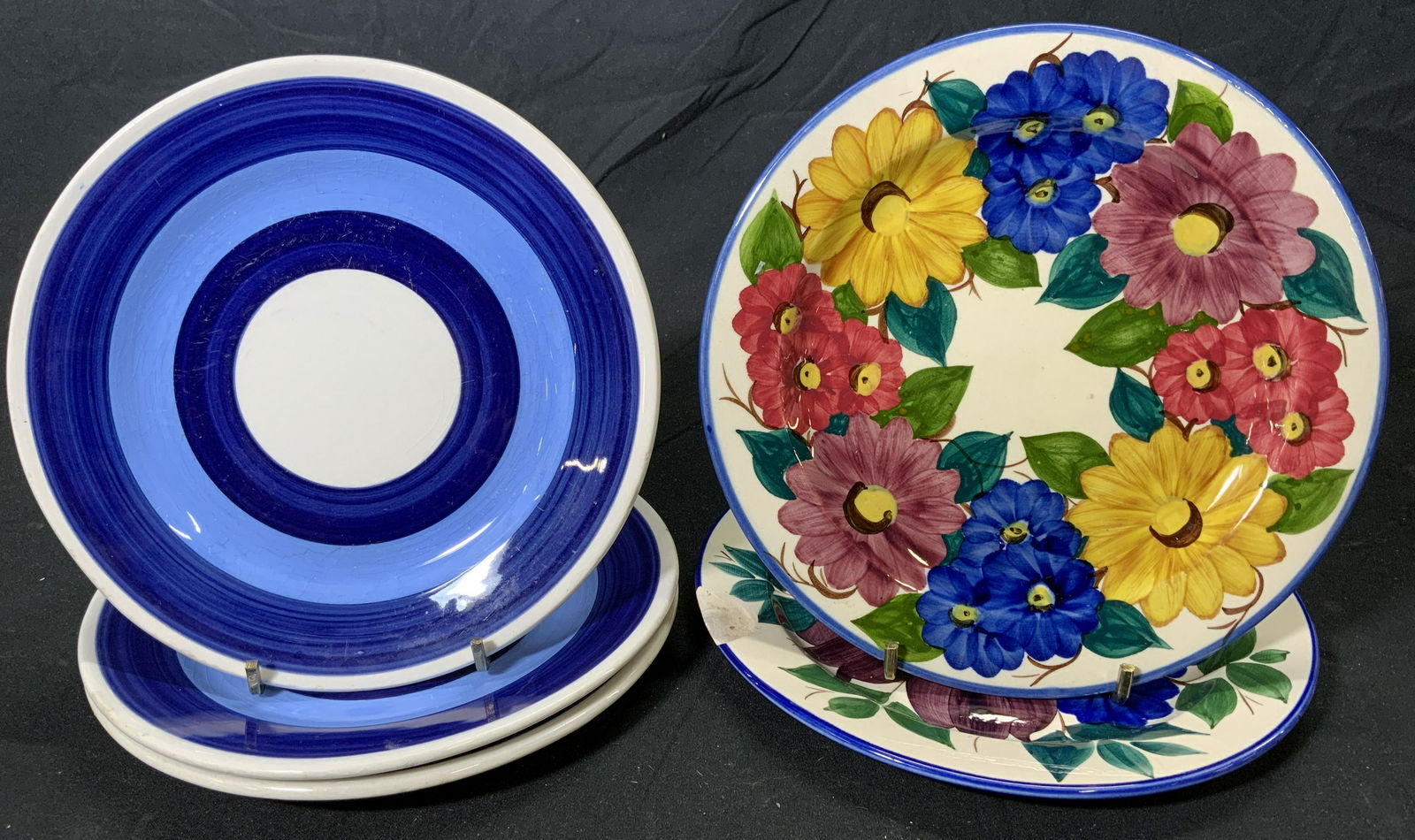 Lot 5 ALLEN FREDERIC & FARINA Vintage Plates (1 of 5)