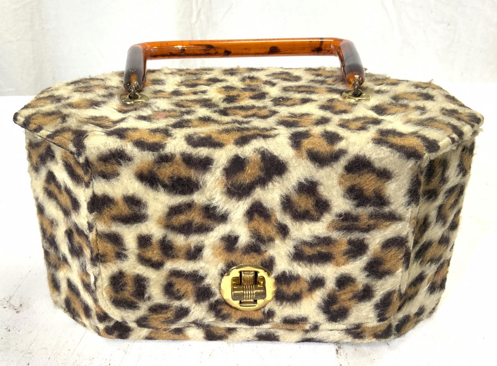 Vintage Leopard Print Makeup Tote (1 of 9)