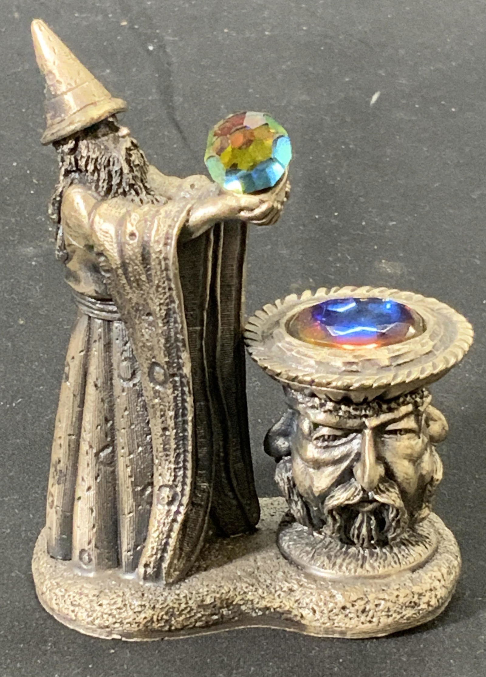 Tudor Mint Myth & Magic Pewter Wizard Figurine (1 of 4)