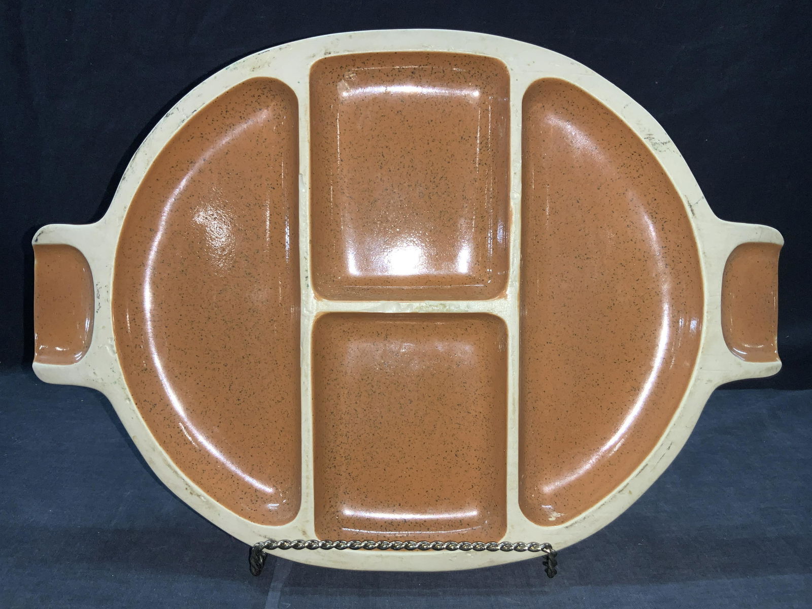 Vintage Ceramic Serving Tray (1 of 5)