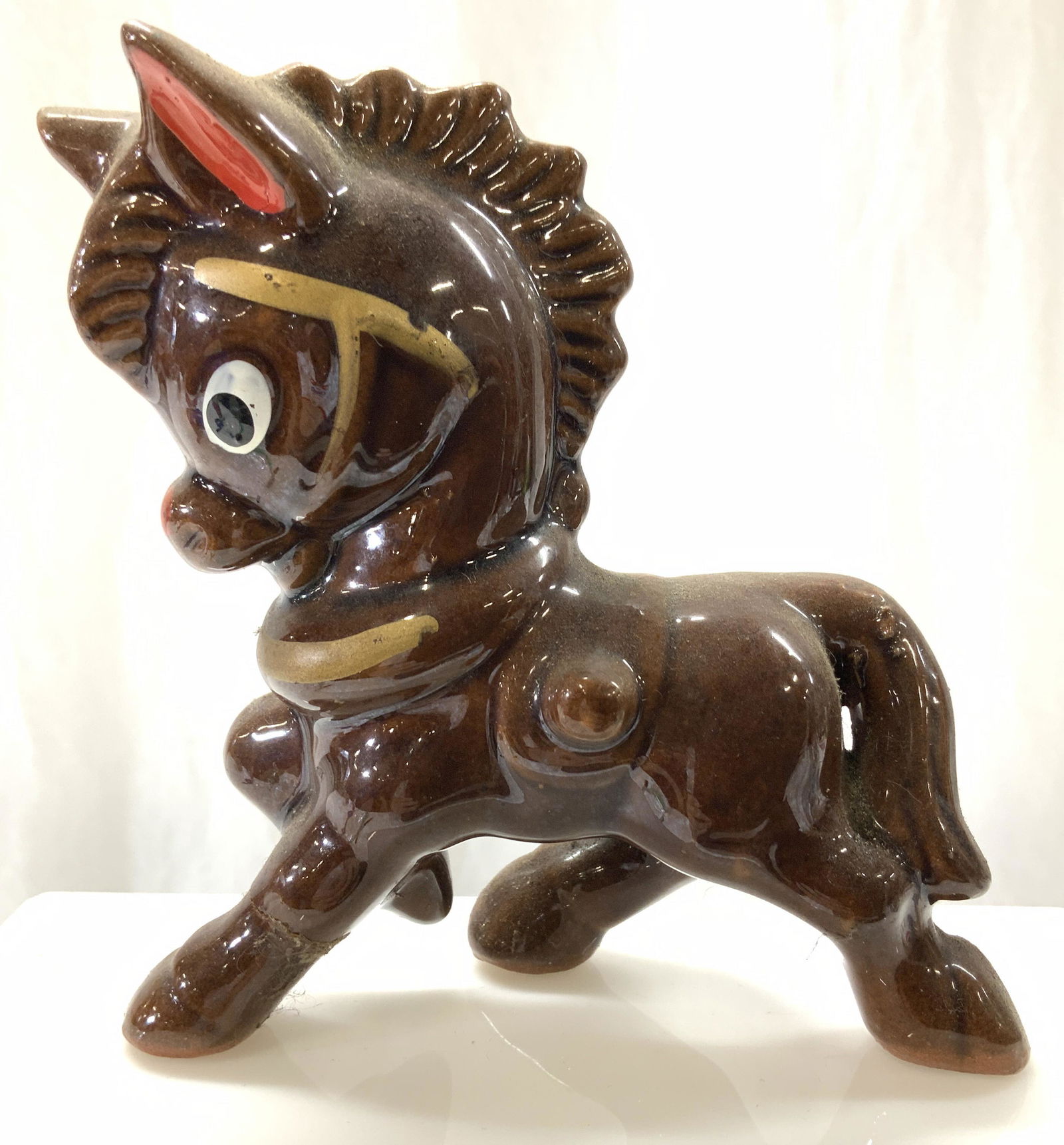 Ceramic Hand Painted Horse & Dog Figurals, 3 (1 of 5)