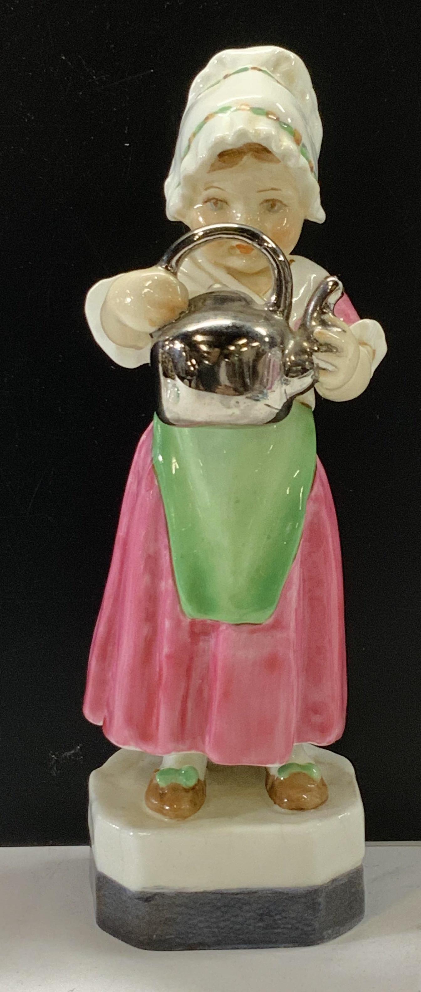Royal Worcester 3303 PollyKettle Porcelain Figural (1 of 5)
