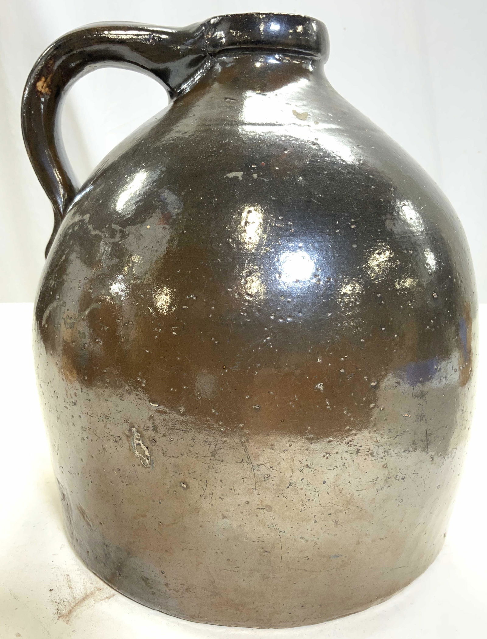 Vintage Ceramic Glazed Beehive Whiskey Jug (1 of 8)