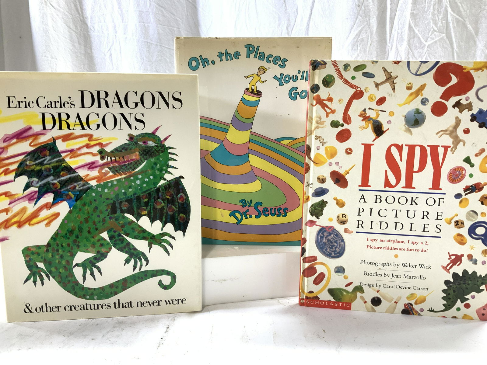 Lot3 Eric Carle, Dr. Seuss, I Spy Childrens Books (1 of 13)