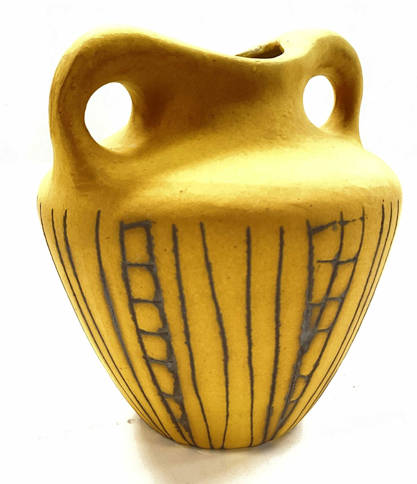 Signed Ceramic Vessel Decor (1 of 5)