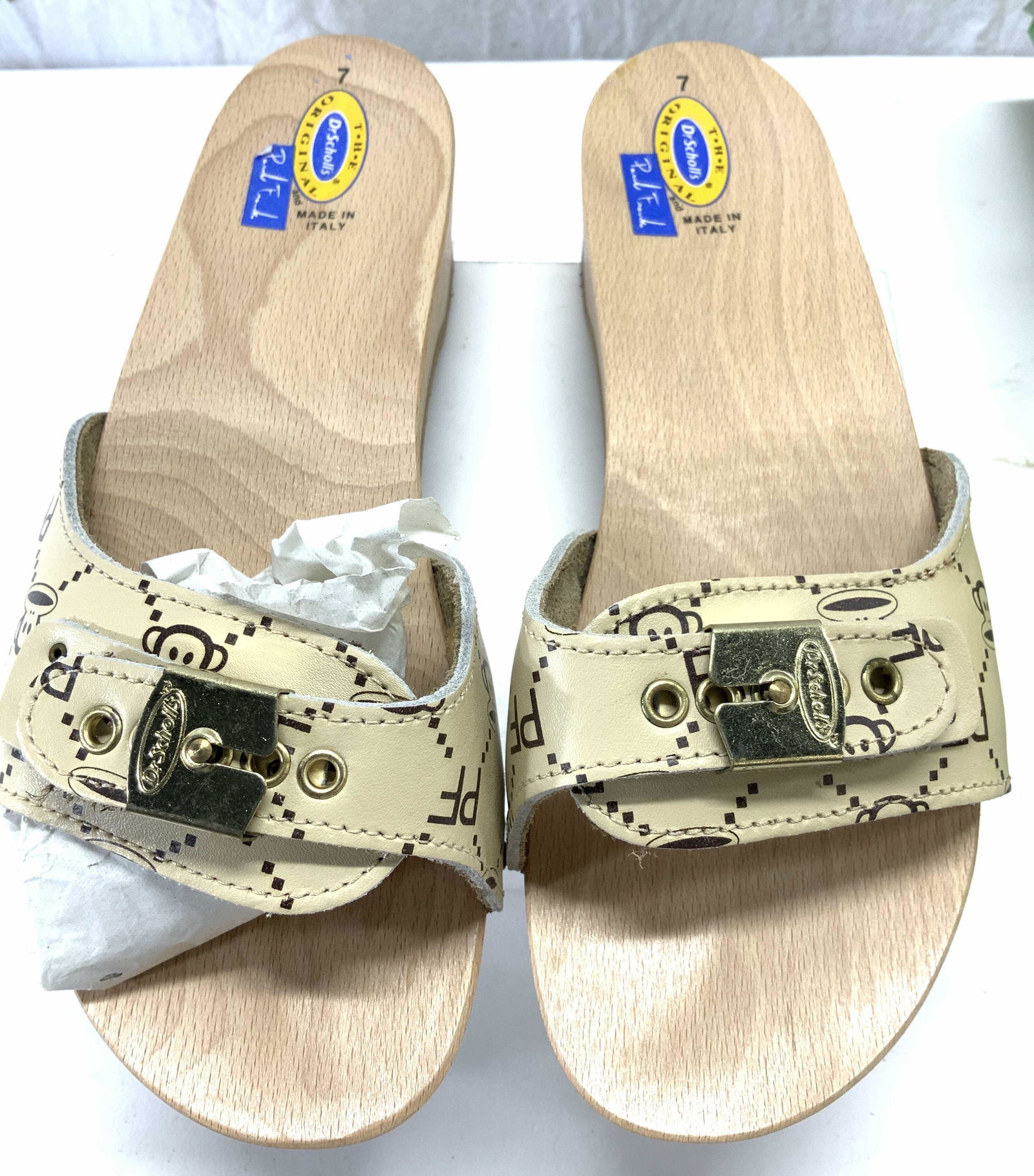 Dr. SCHOLLs PAUL FRANK Ltd Ed Monkey Clogs, NIB (1 of 8)