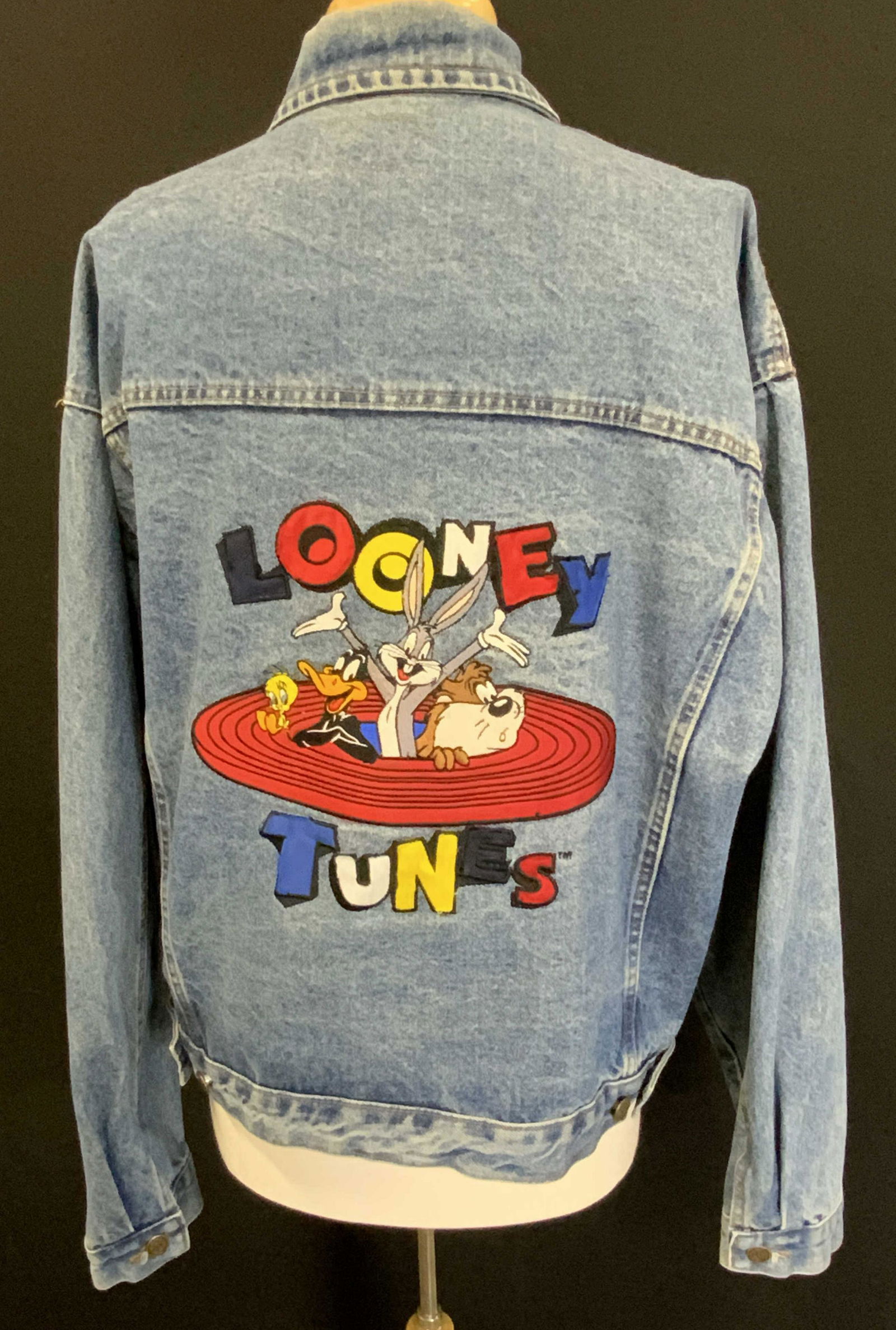 Vintage 1992 LOONEY TUNES Denim Jacket (1 of 5)
