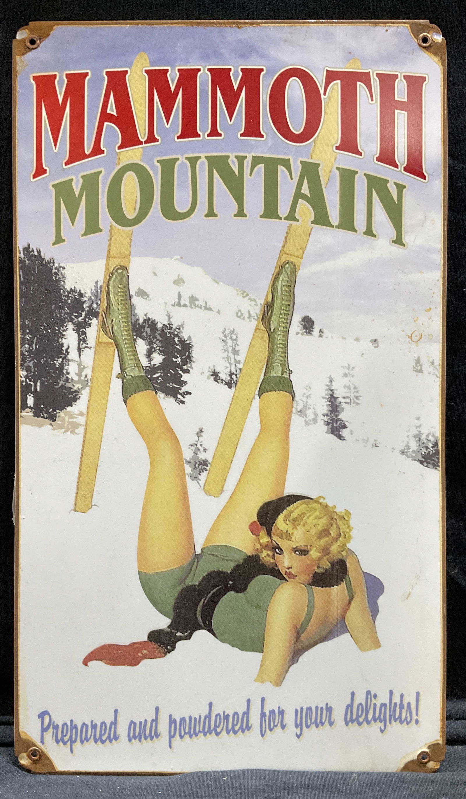 Vintage Mammoth Mountain Sign (1 of 4)