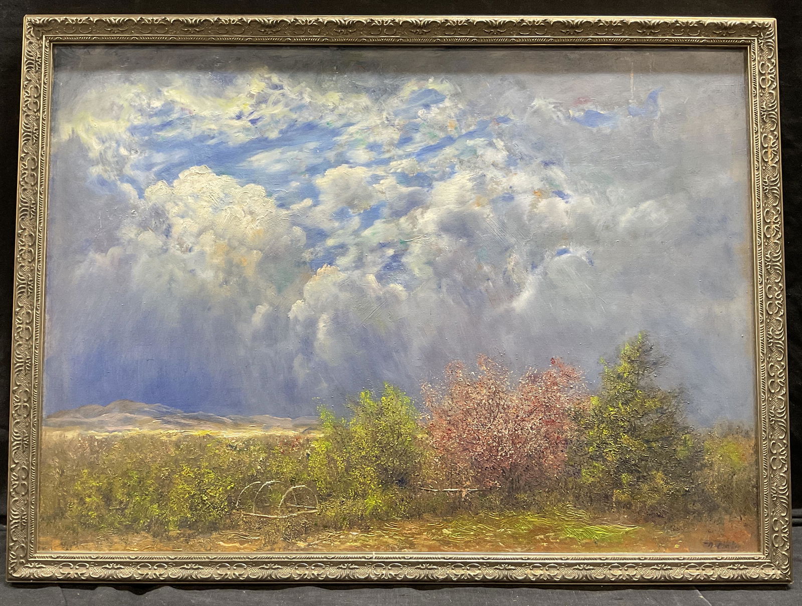 Signed Oil Painting of a Landscape (1 of 8)