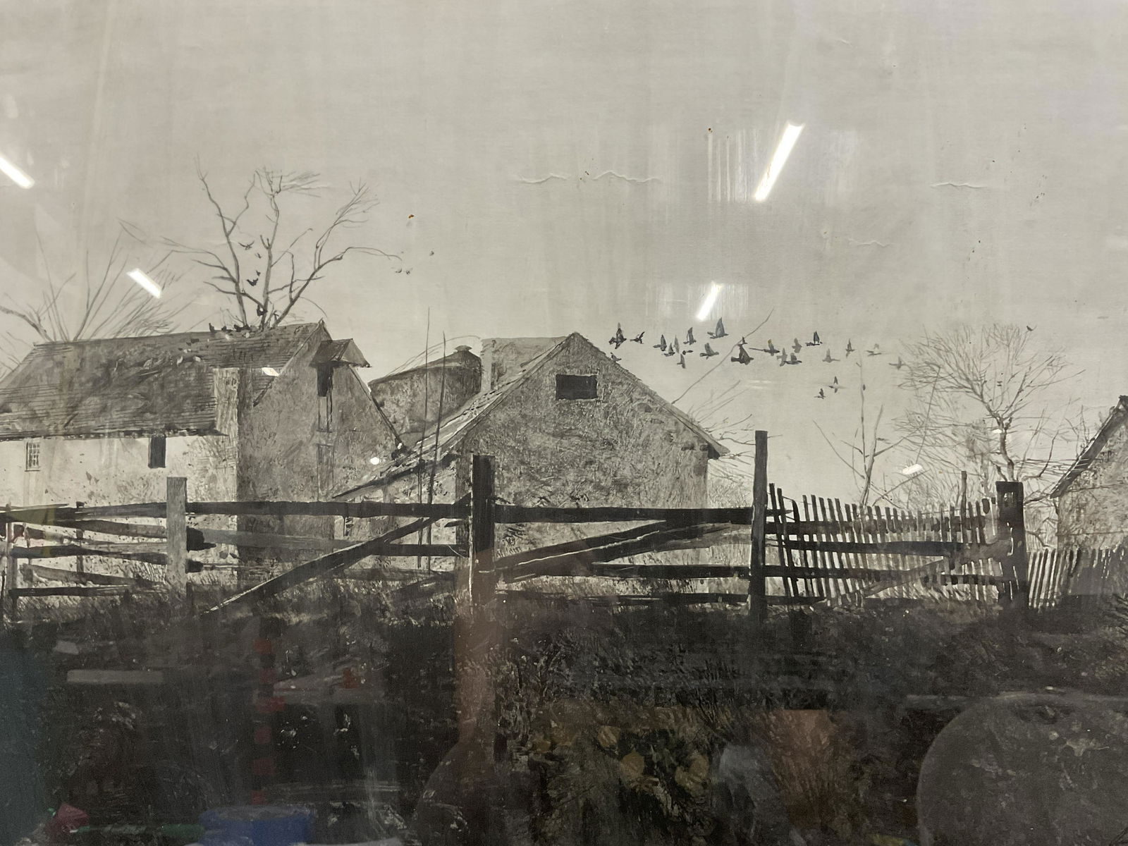 ANDREW WYETH The Mill Lithograph (1 of 7)