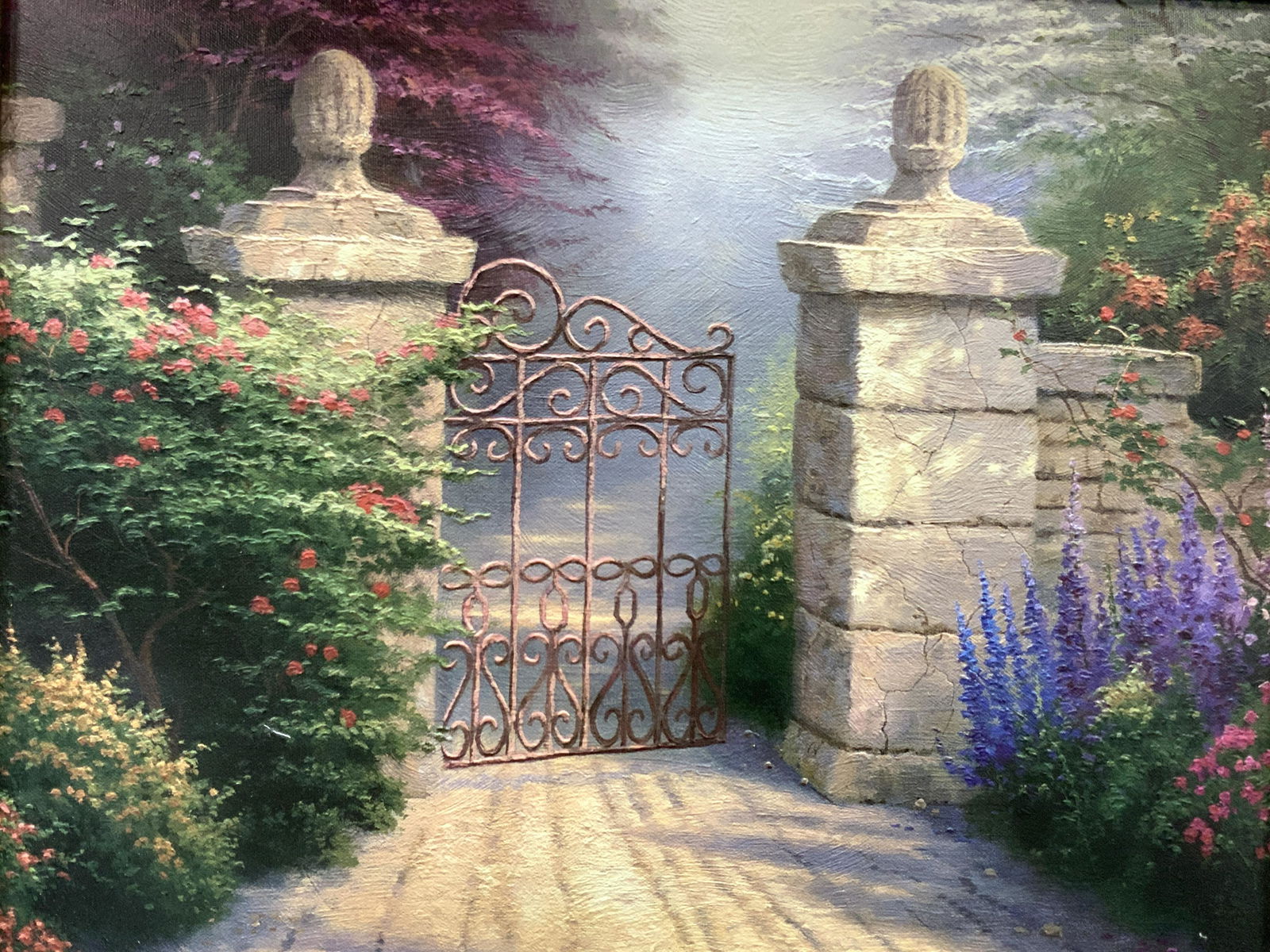 Genuine Thomas Kinkade Nature Lithograph (1 of 10)