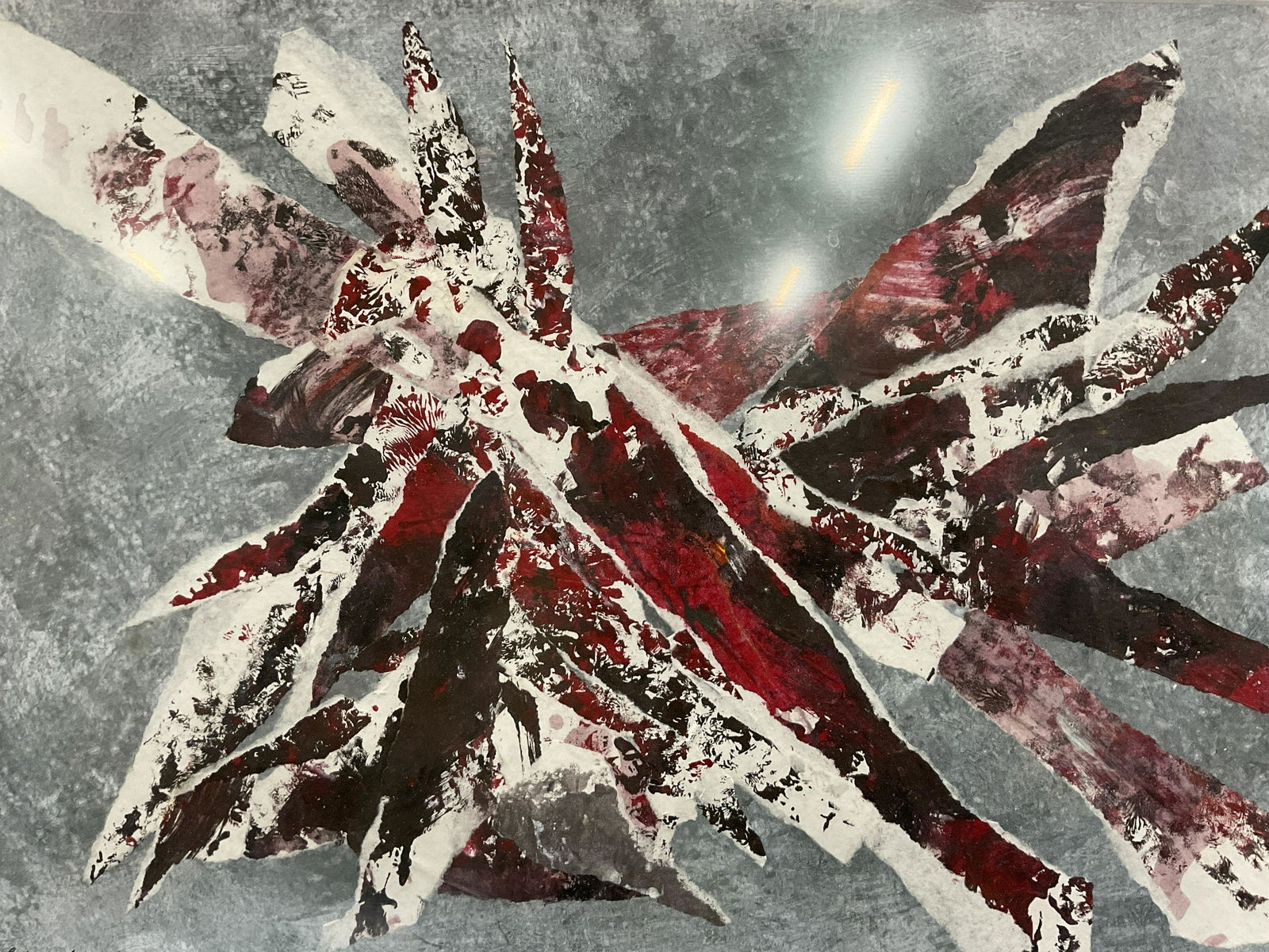 Signed Collage Artwork of the Ba Bird (1 of 7)