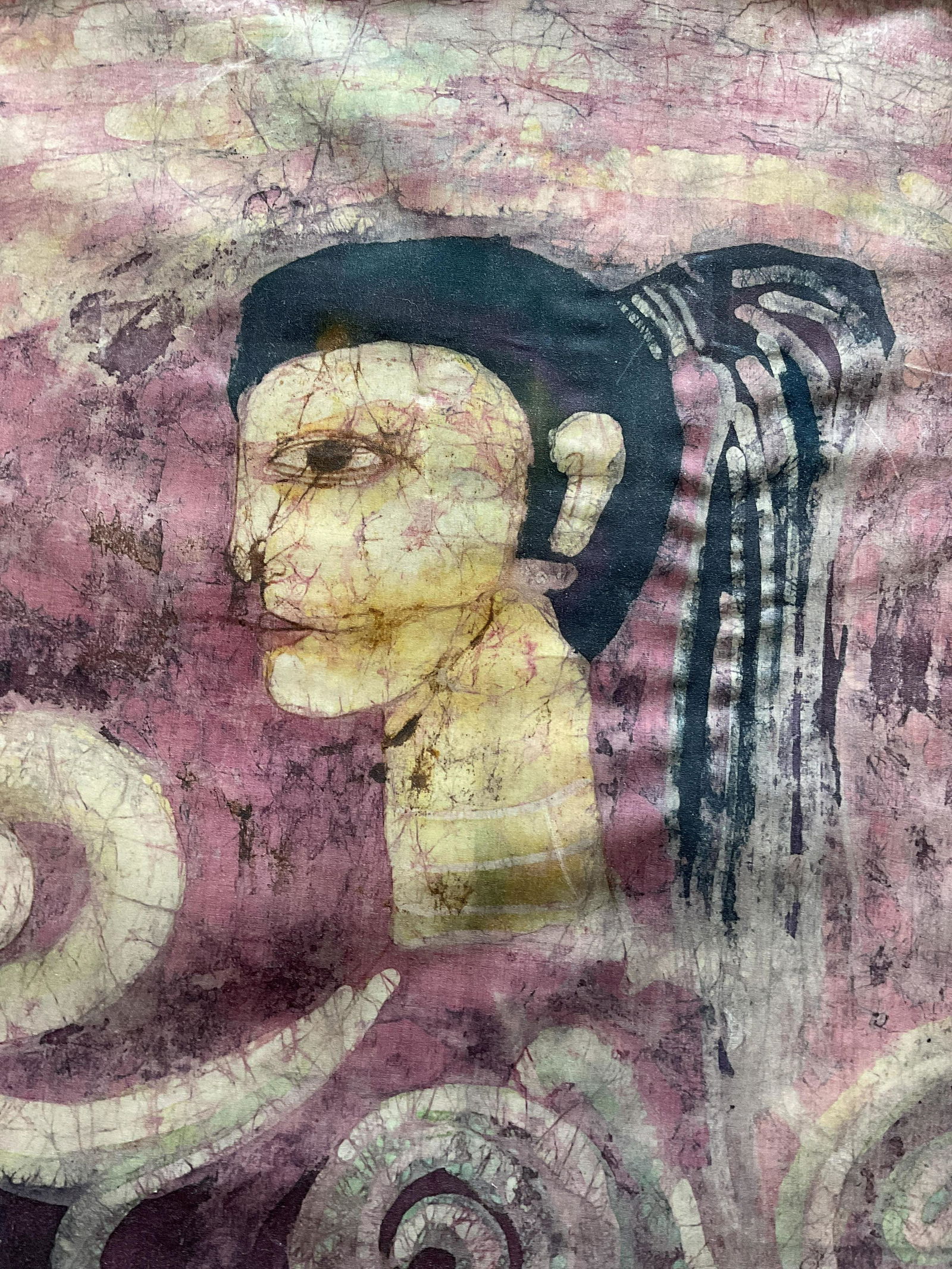 South Asian Style Textile Artwork (1 of 6)