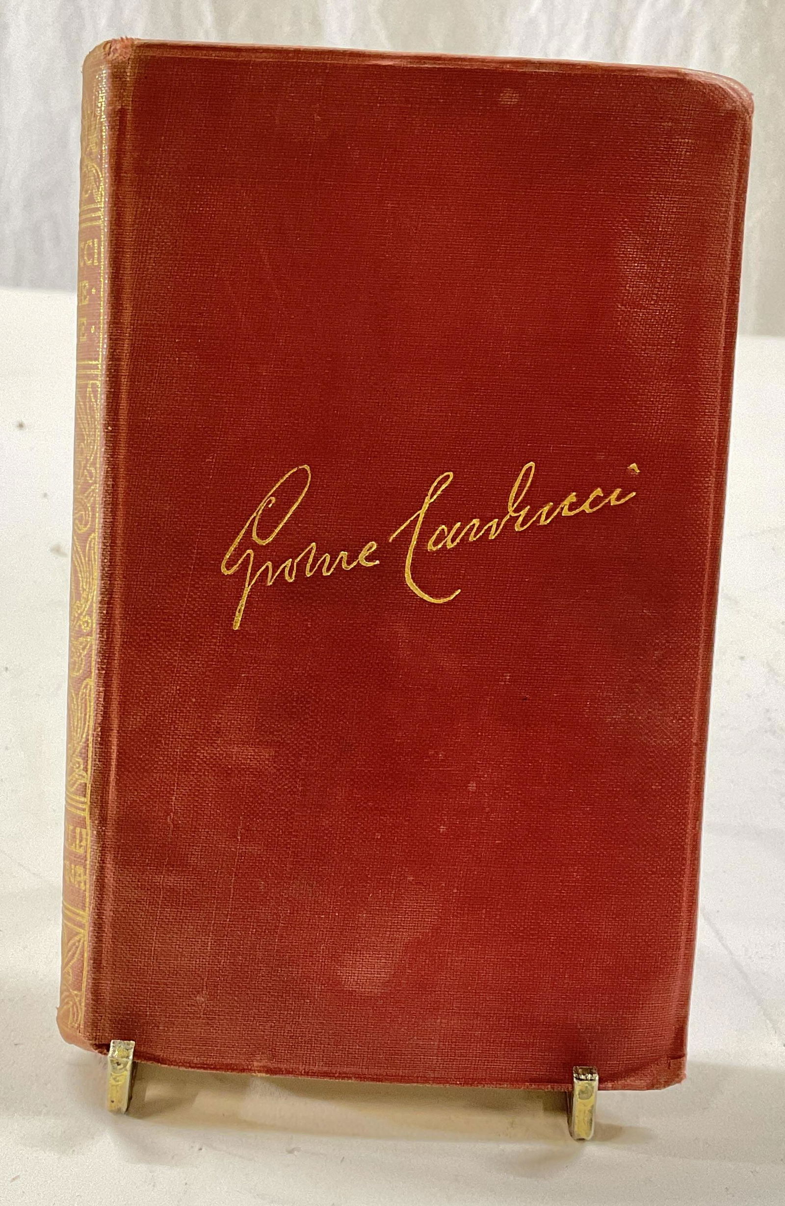 Vntg, Choice Poems Book, Giosue Carducci (1 of 5)