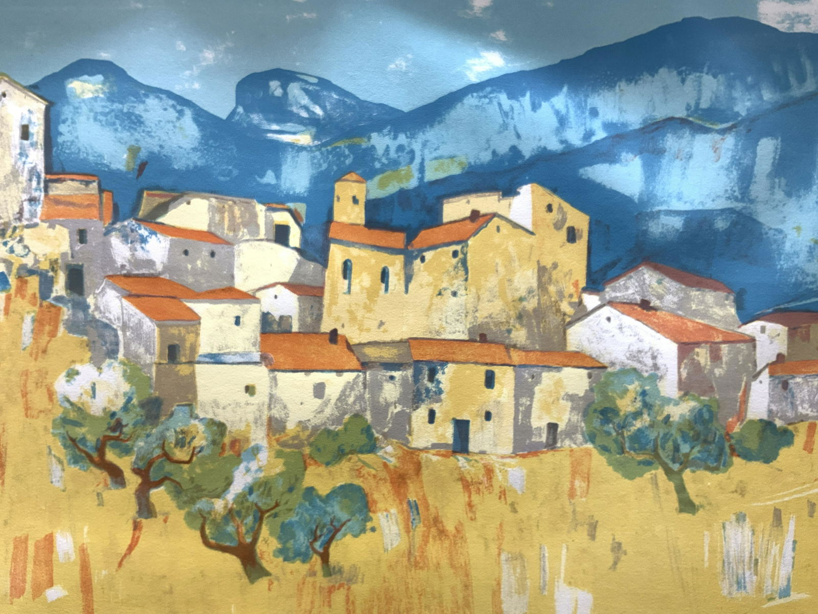 Pierre Bordenave Signed Impressionist CityScape (1 of 11)