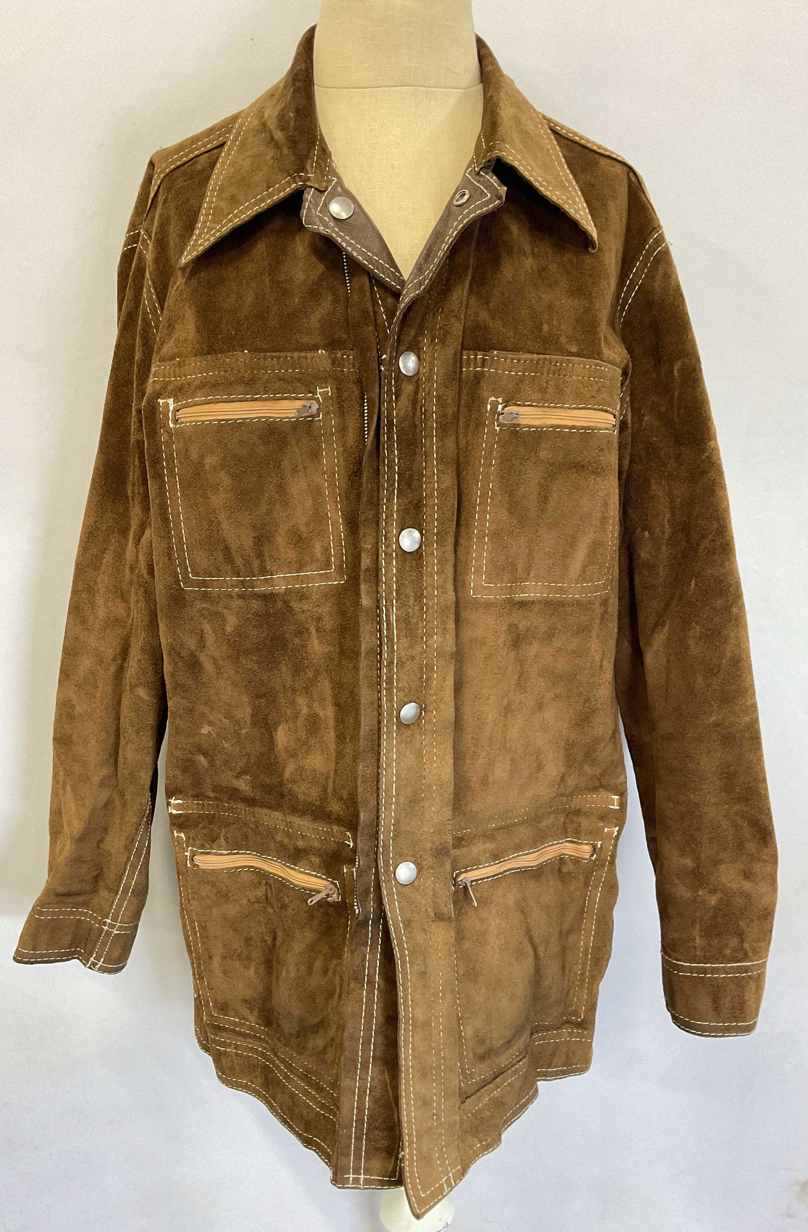 Vintage Leather / Suede Reversible Jacket, ARG (1 of 11)