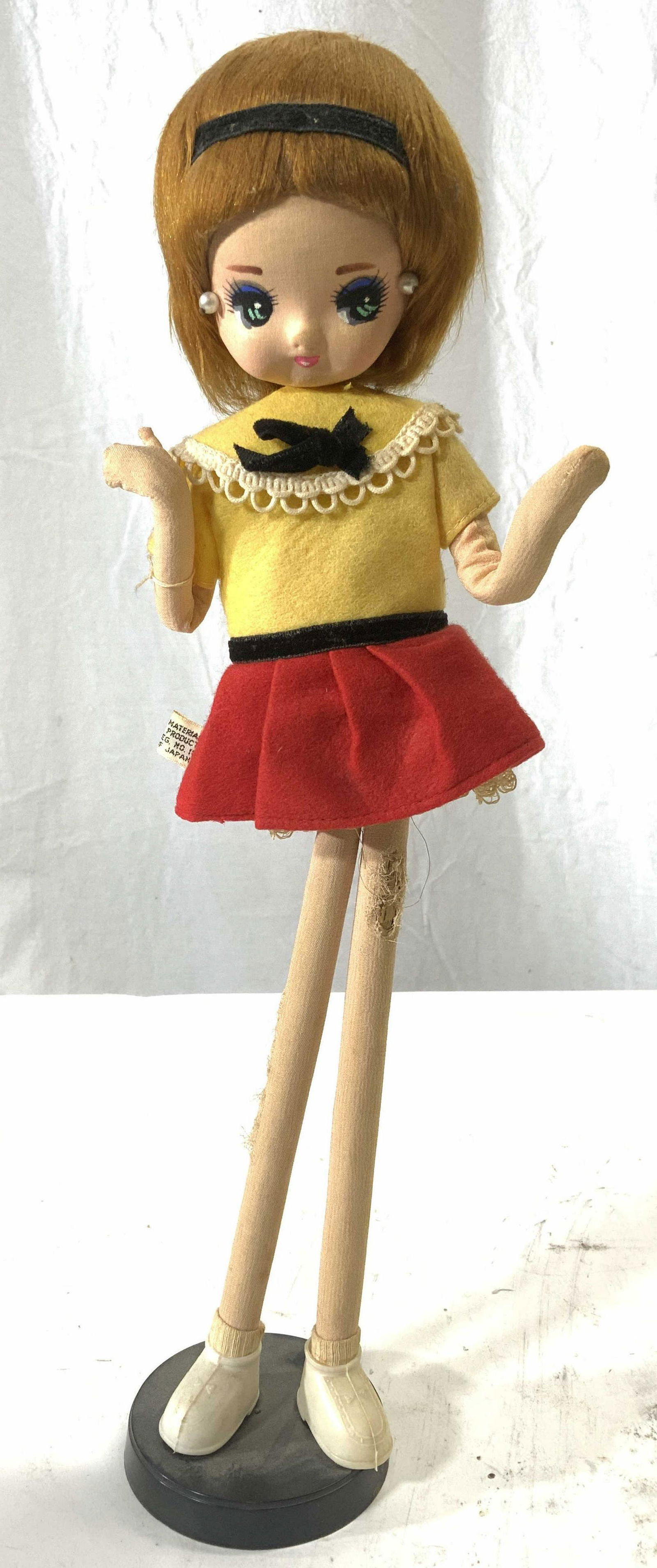 Vintage Large Eyed Long Leg Female Doll (1 of 8)