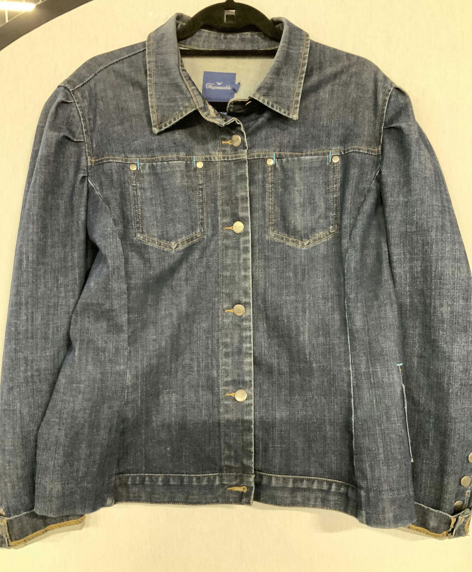 Faconnable Jean Jacket , plus Size (1 of 5)