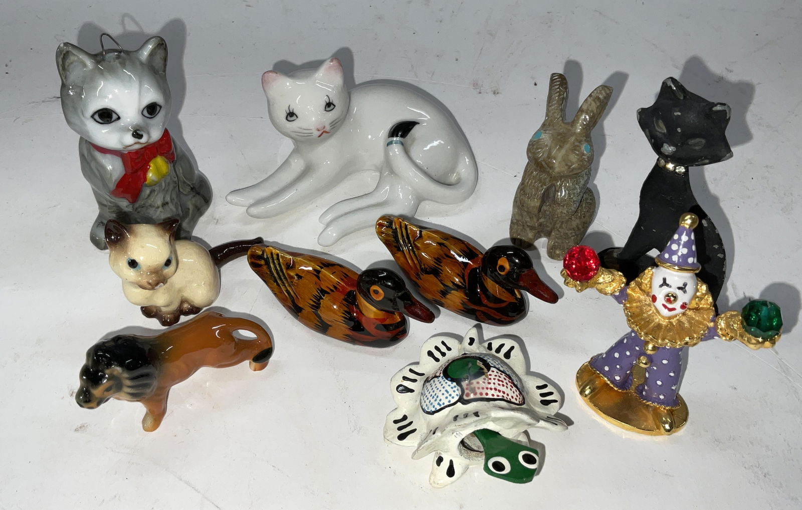 Miniature Porcelain, Stone, Lacquer Figures & More (1 of 5)