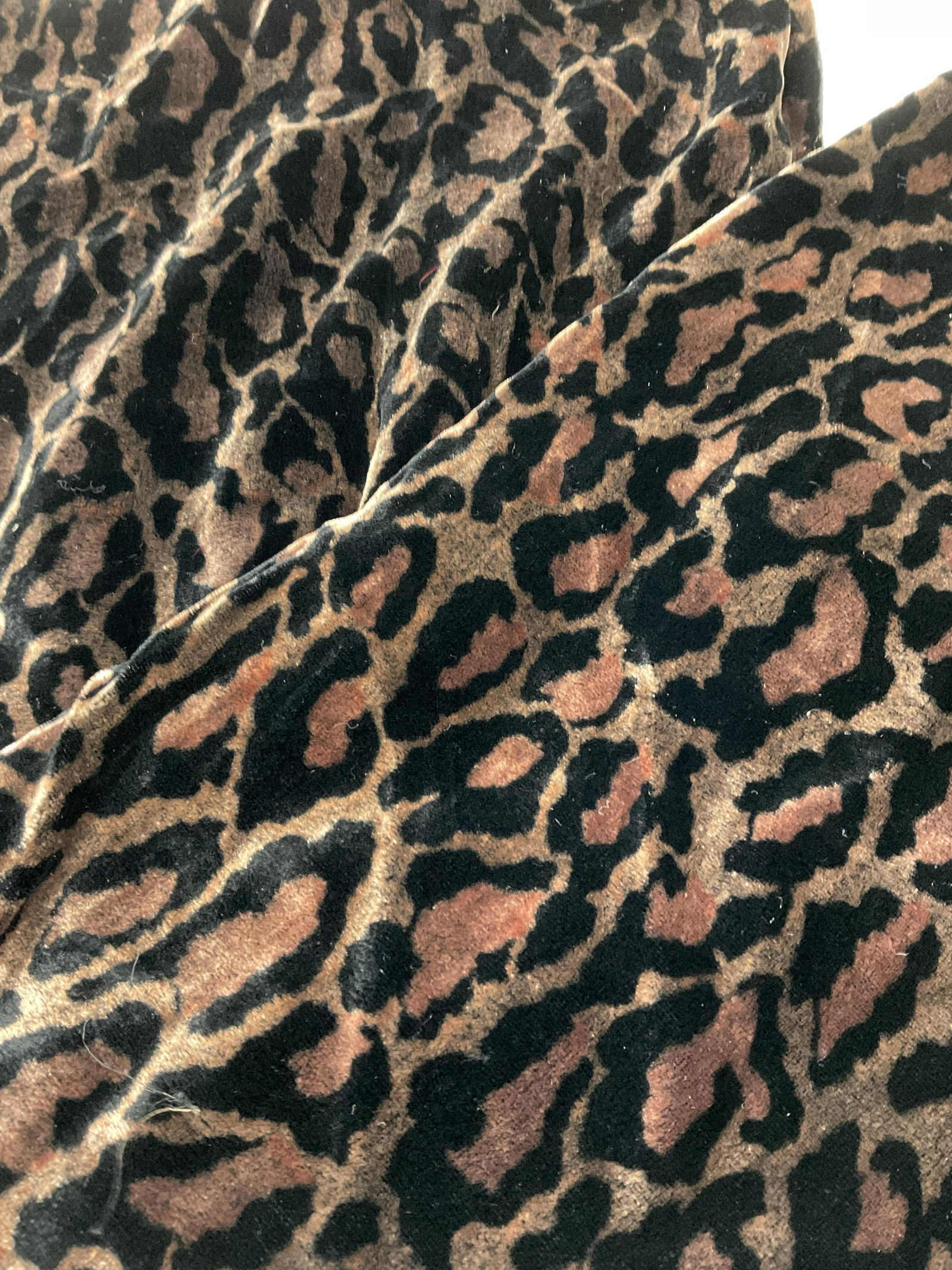 Leopard Print Silk Scarf (1 of 4)