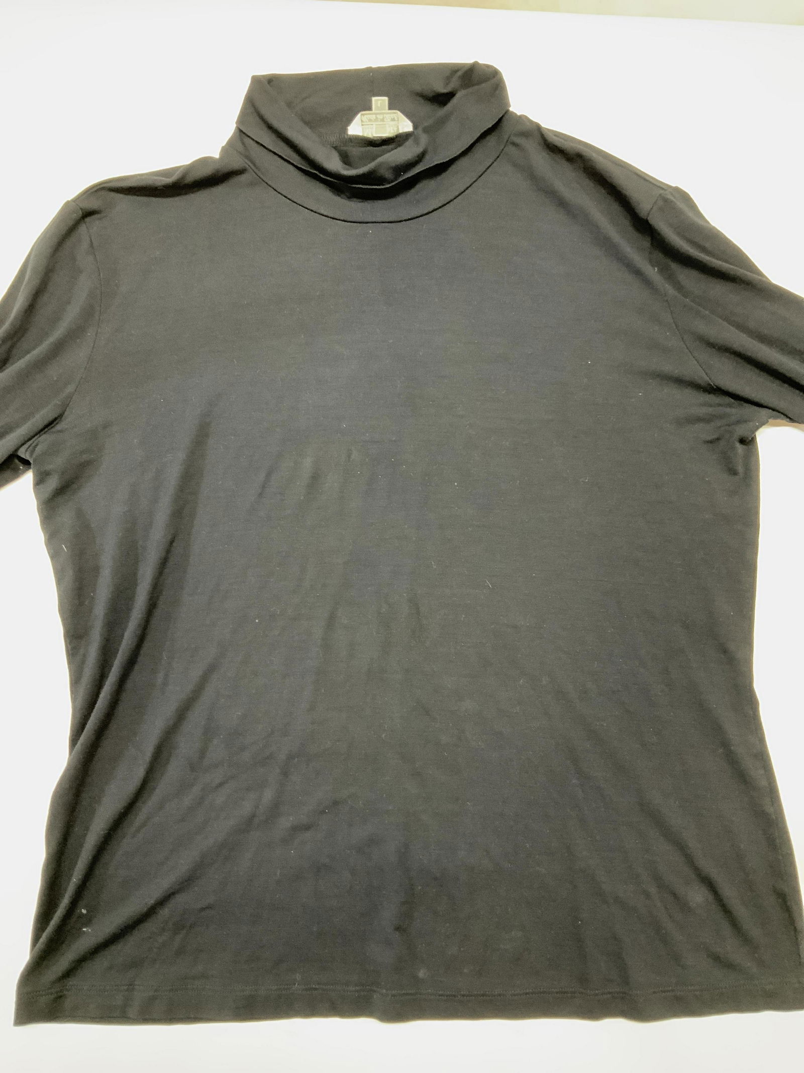 MAXMARA Black Turtleneck Shirt, Italy (1 of 4)