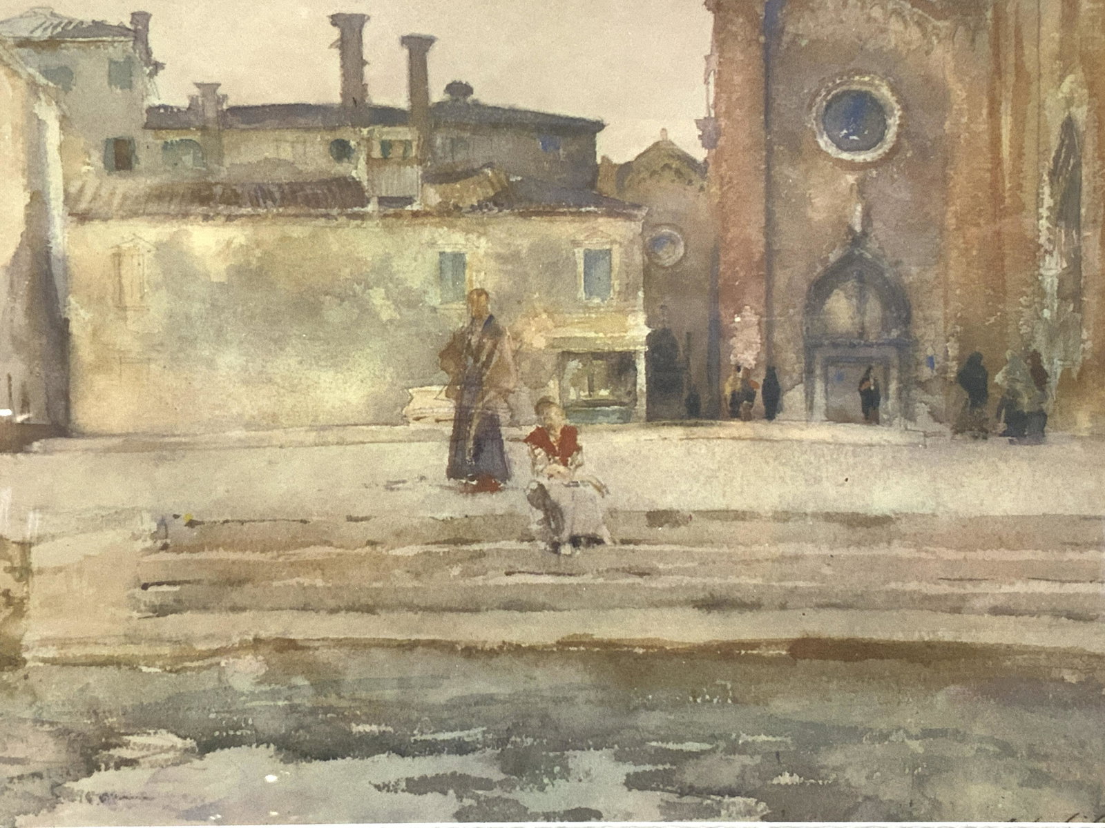 JOHN SINGER SARGENT Venice Lithograph (1 of 4)