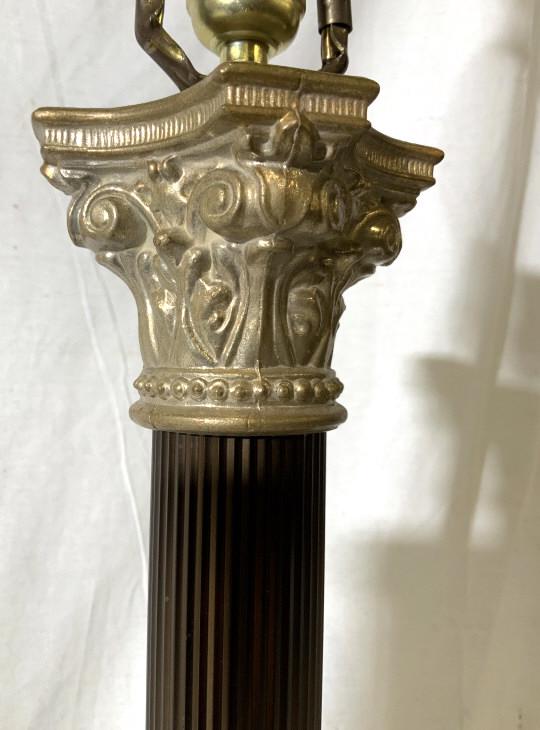 Metal Column Style Table Lamp (1 of 8)